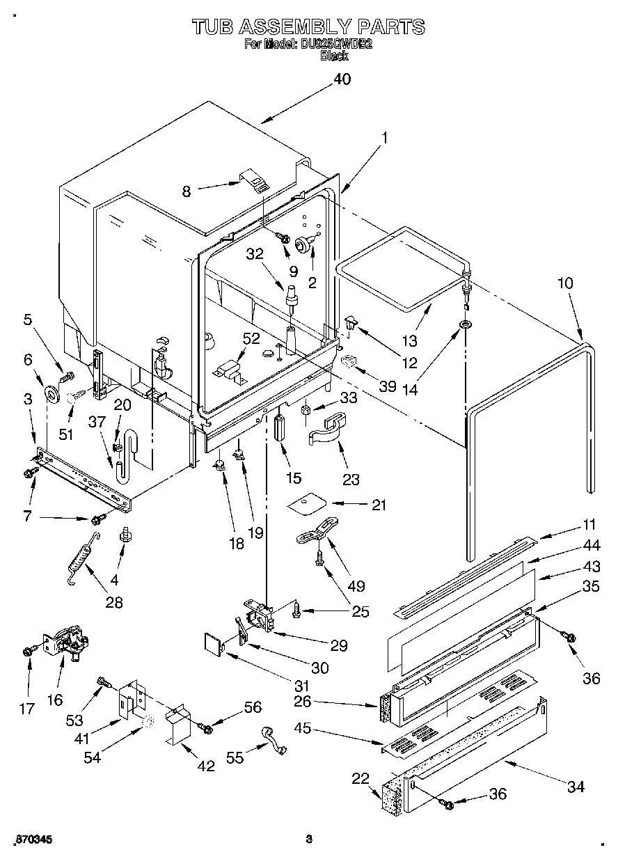 03 - TUB ASSEMBLY
