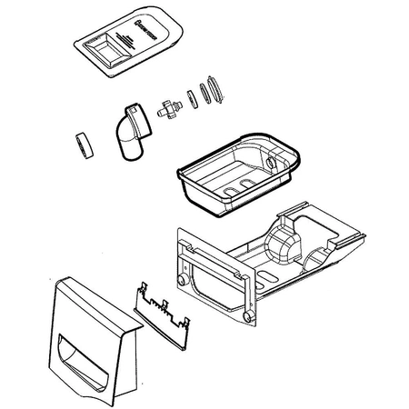 AGL73852602 LG Drawer Assembly Panel