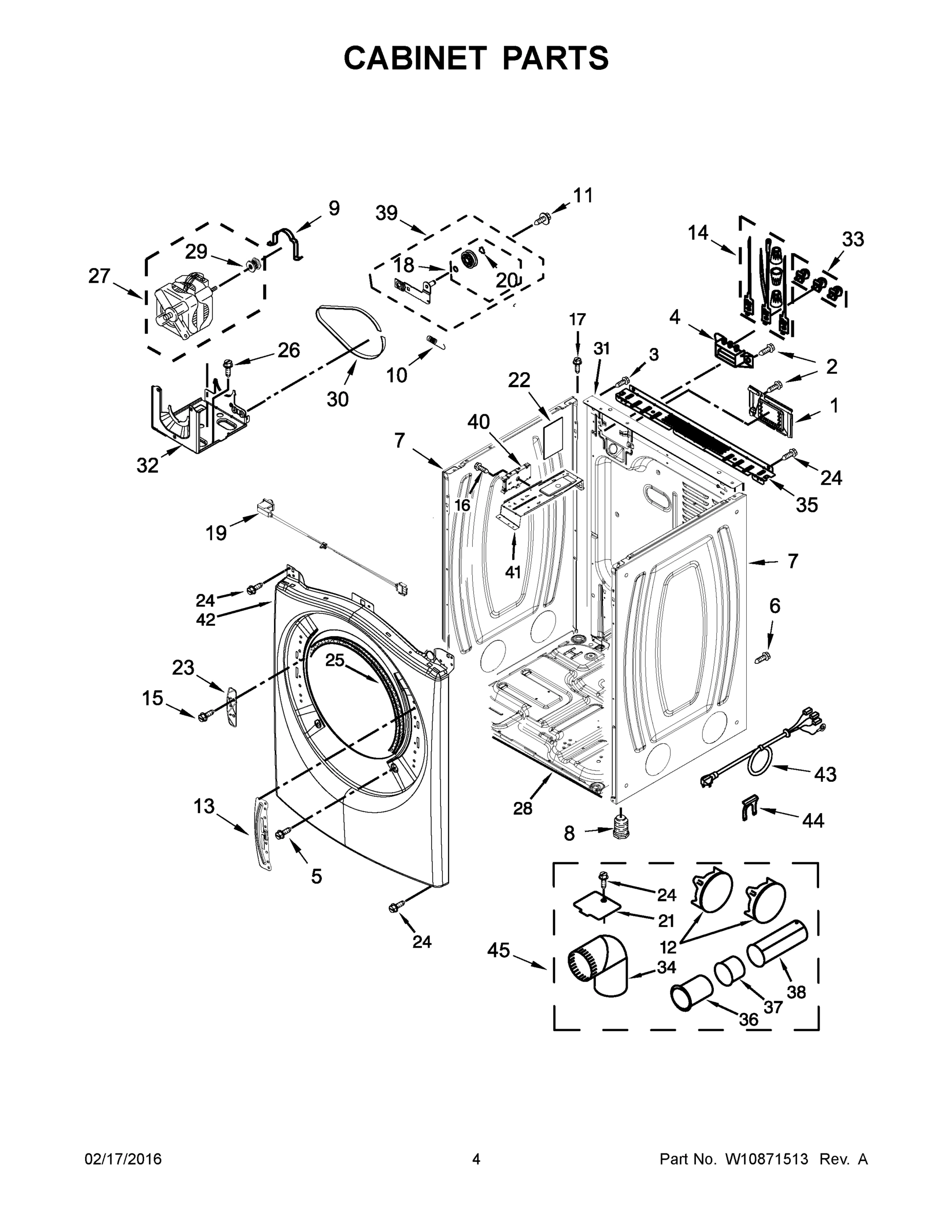 03 - CABINET PARTS