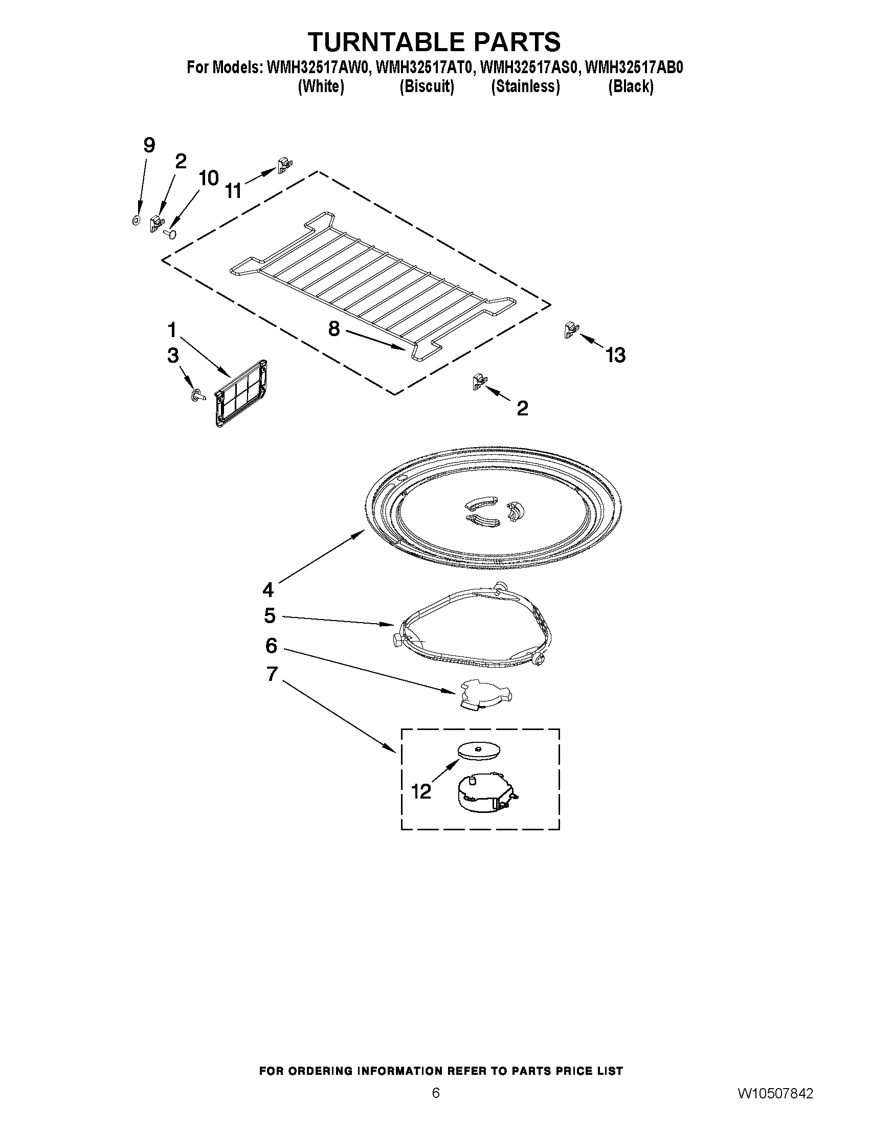 05 - TURNTABLE PARTS