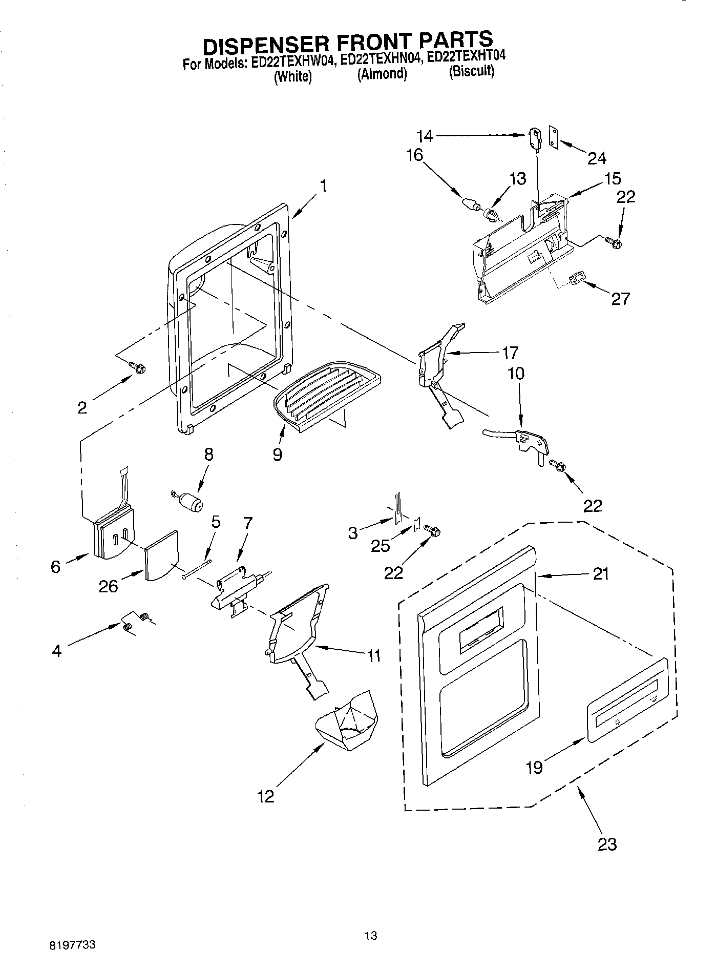 08 - DISPENSER FRONT