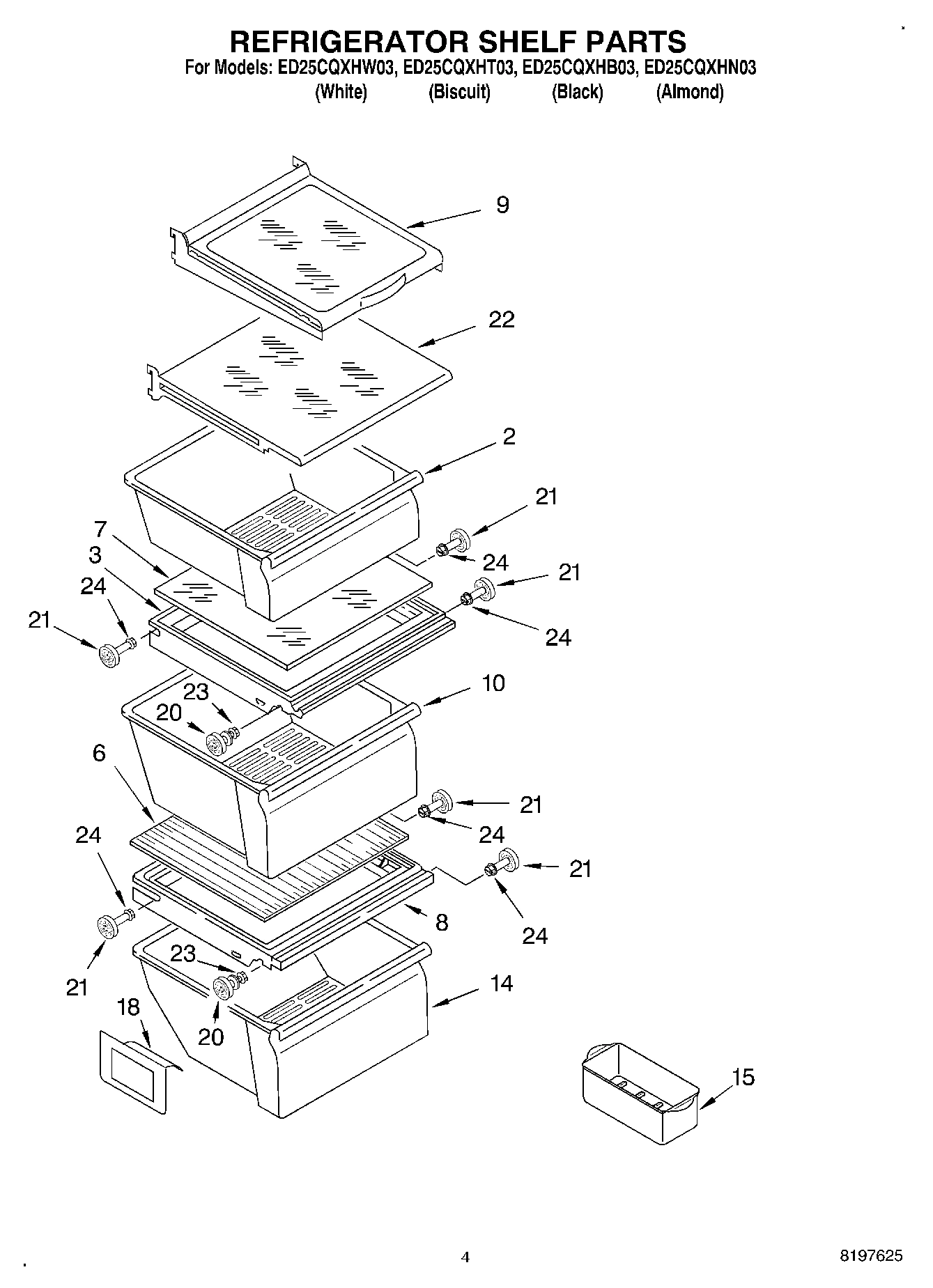 03 - REFRIGERATOR SHELF