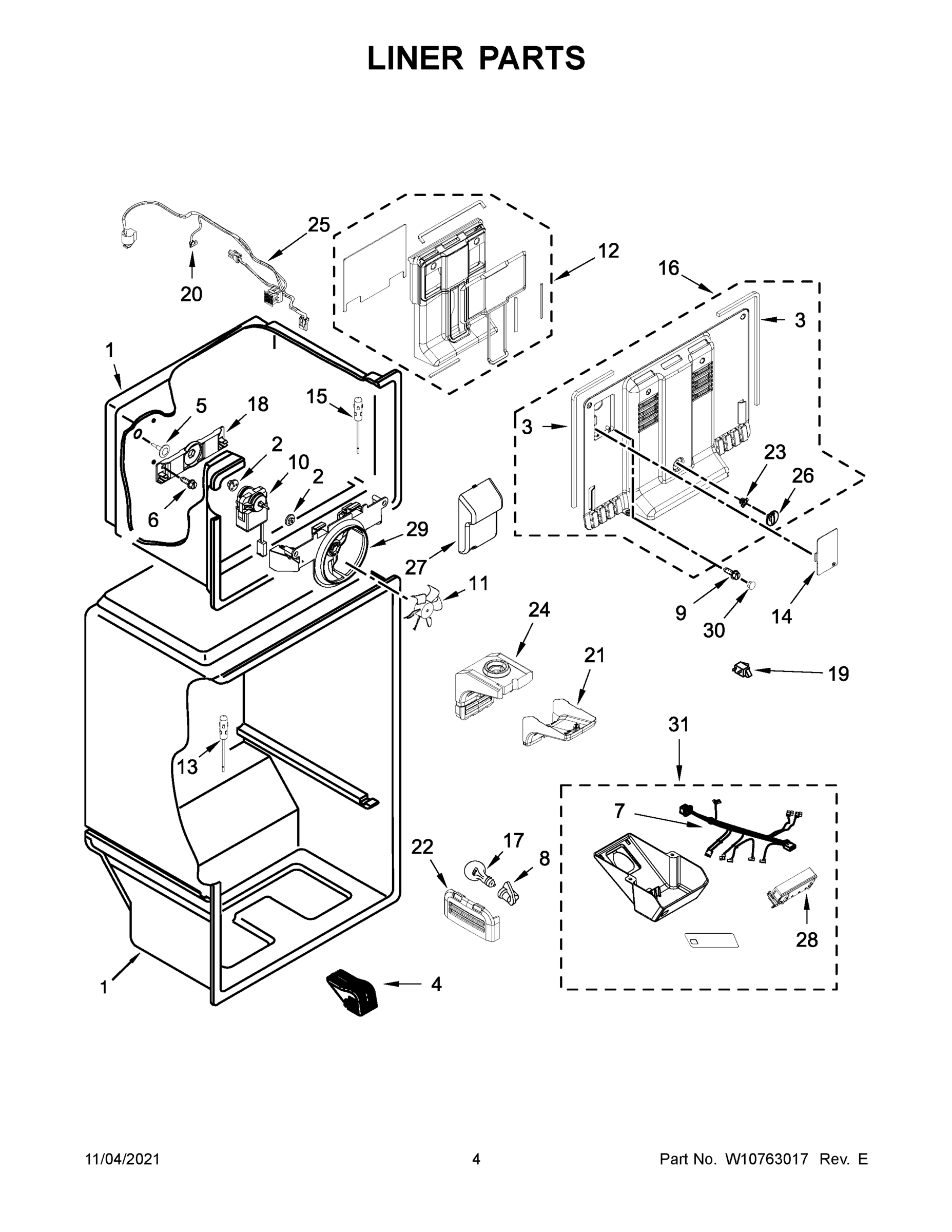 03 - LINER PARTS