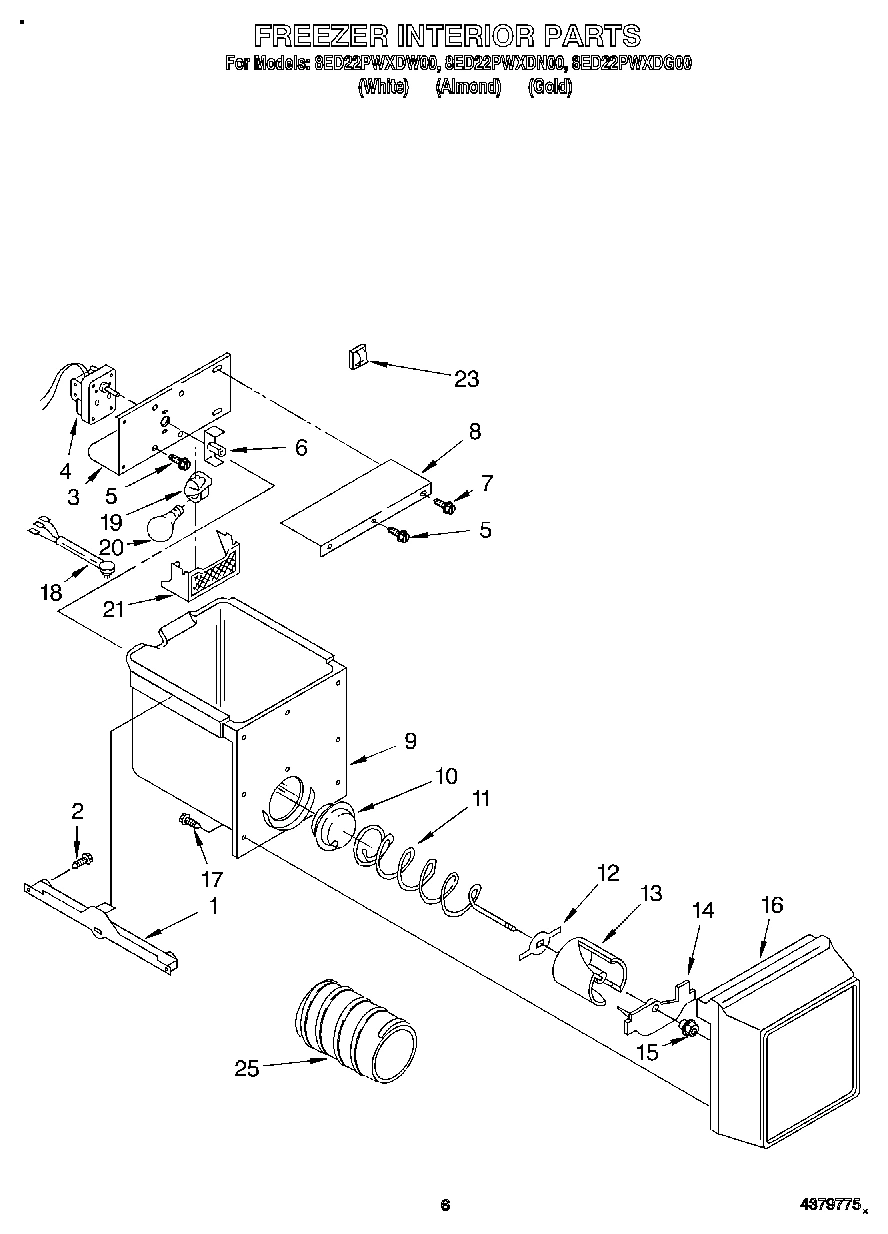 05 - FREEZER INTERIOR