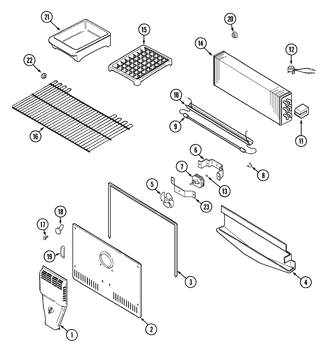 03 - FREEZER COMPARTMENT