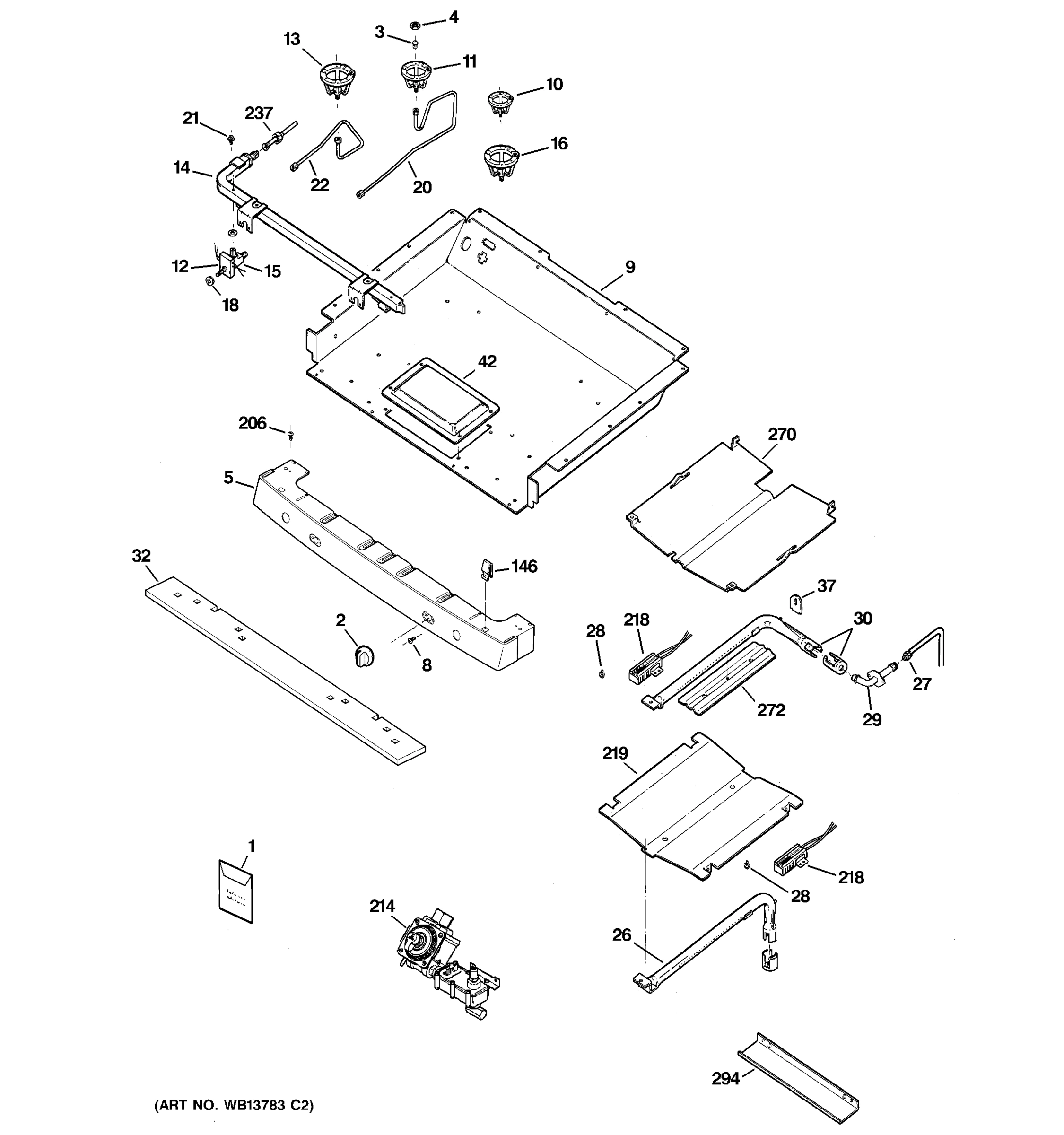 GAS & BURNER PARTS