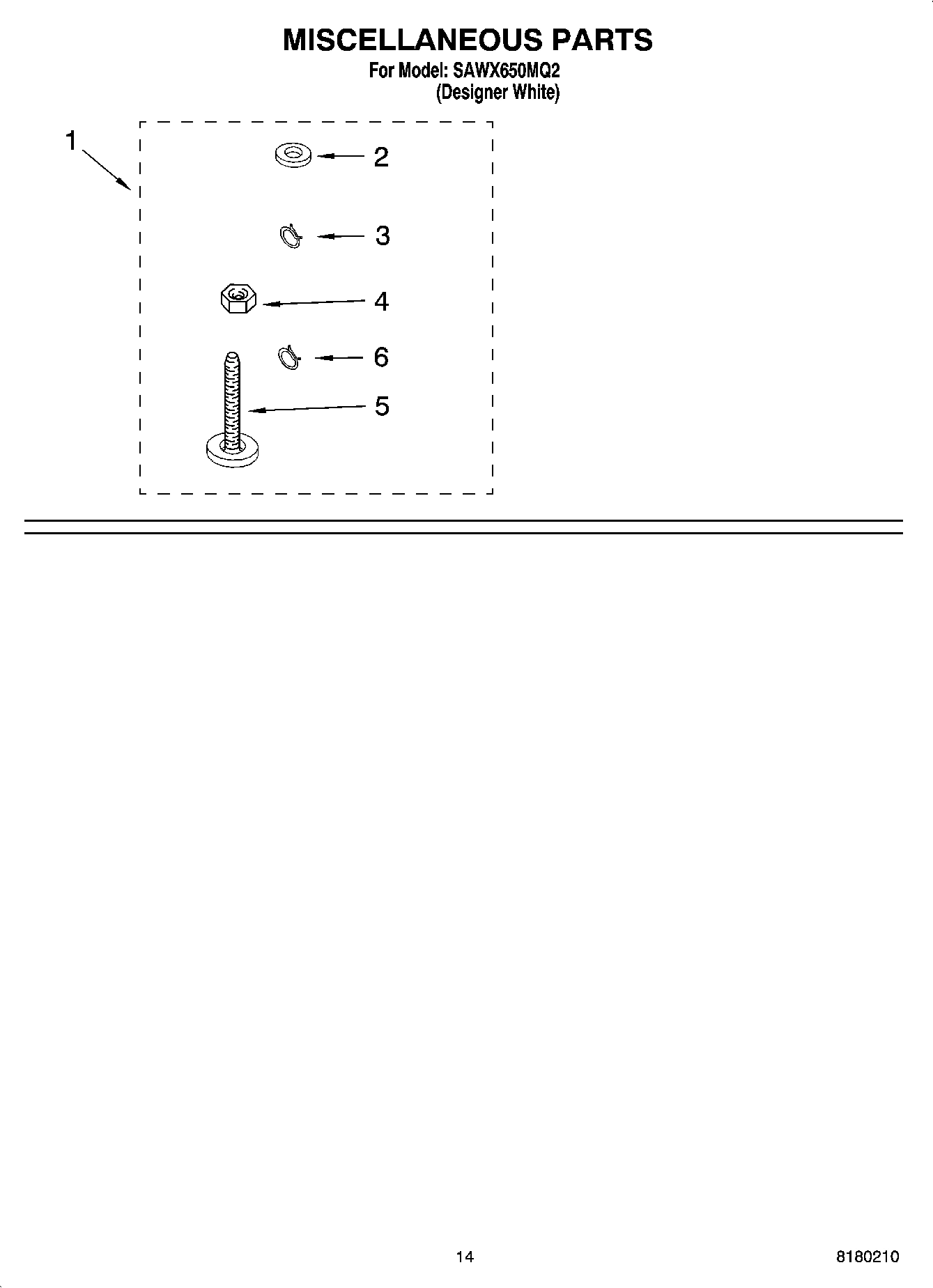 10 - MISCELLANEOUS PARTS - OPTIONAL PARTS (NOT INCLUDED)
