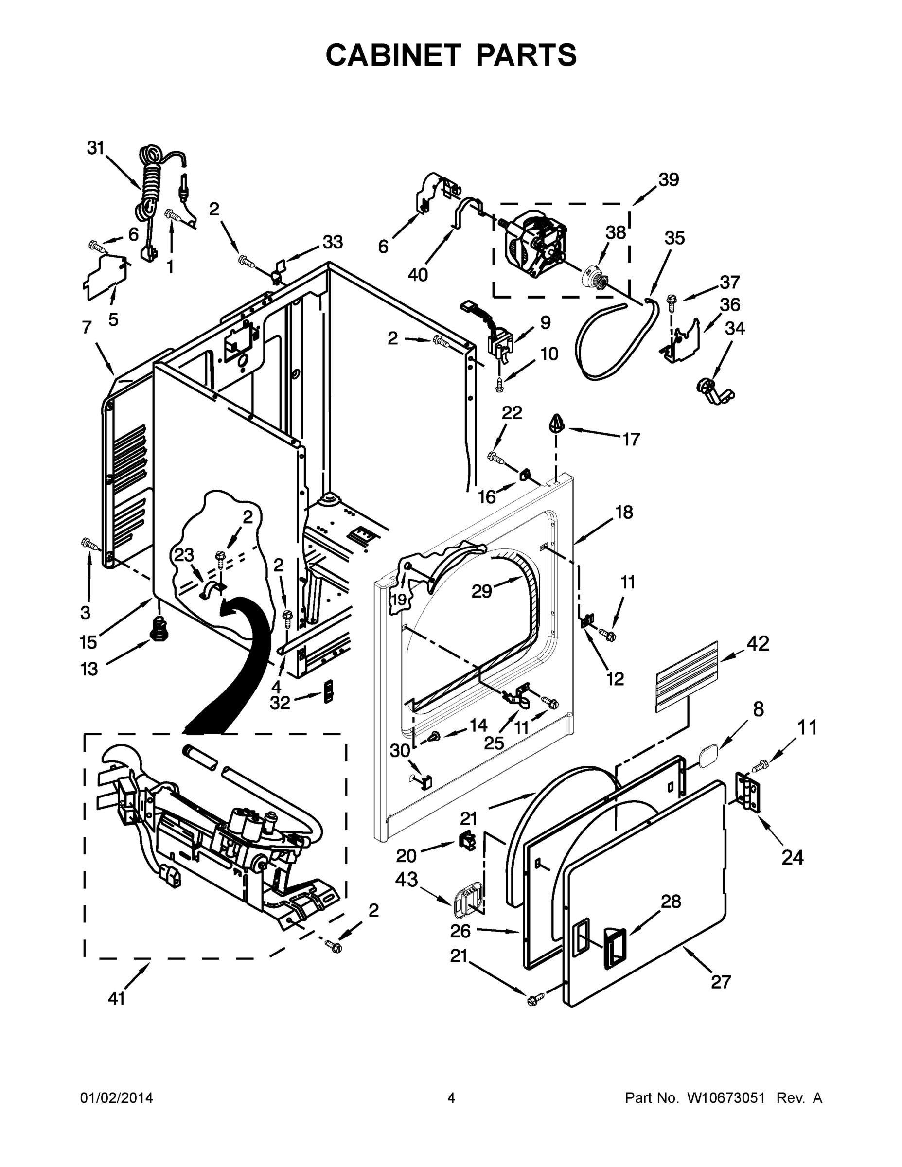 03 - CABINET PARTS