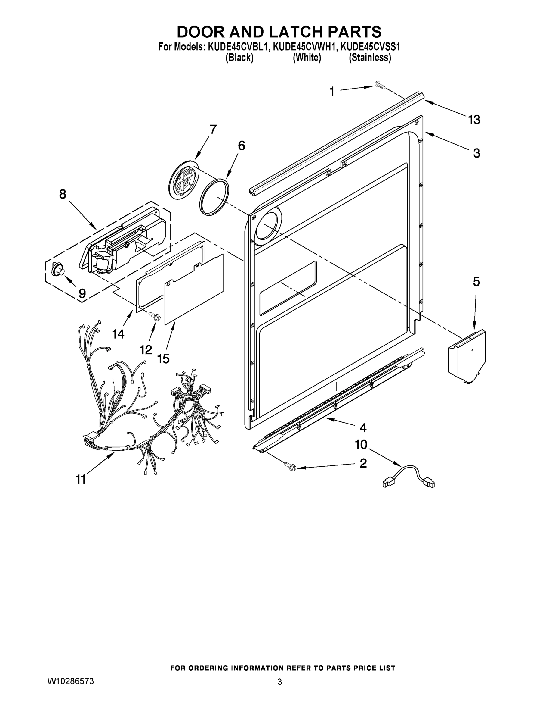 03 - DOOR AND LATCH PARTS