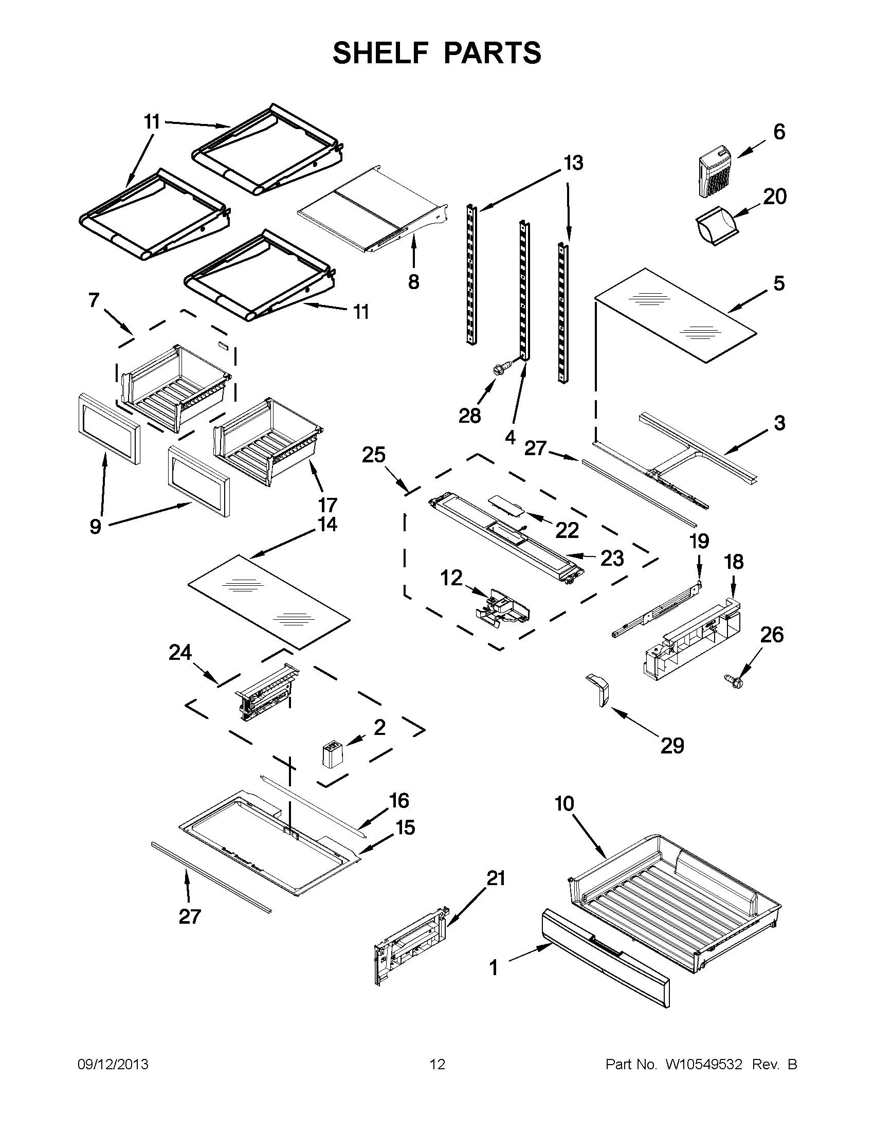 07 - SHELF PARTS