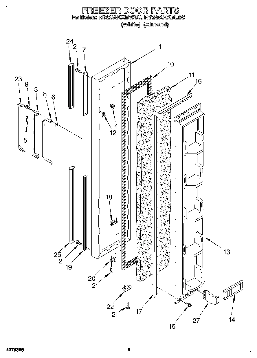05 - FREEZER DOOR