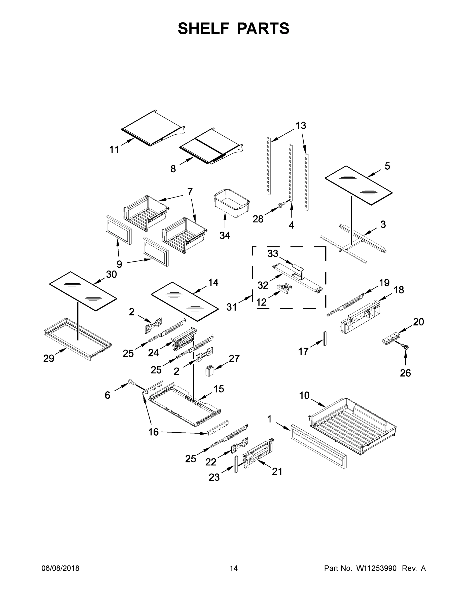 08 - SHELF PARTS