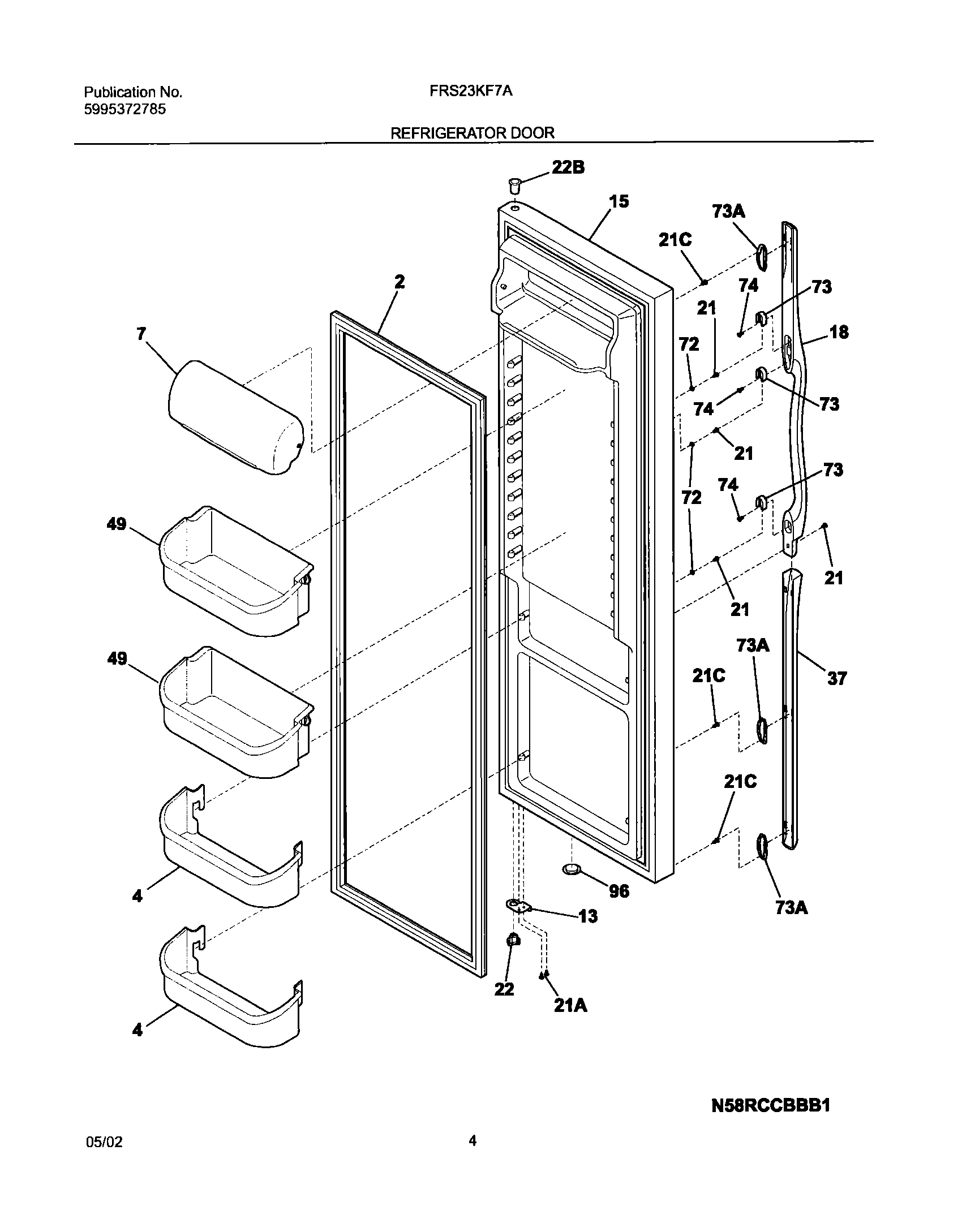 05 - REFRIGERATOR DOOR