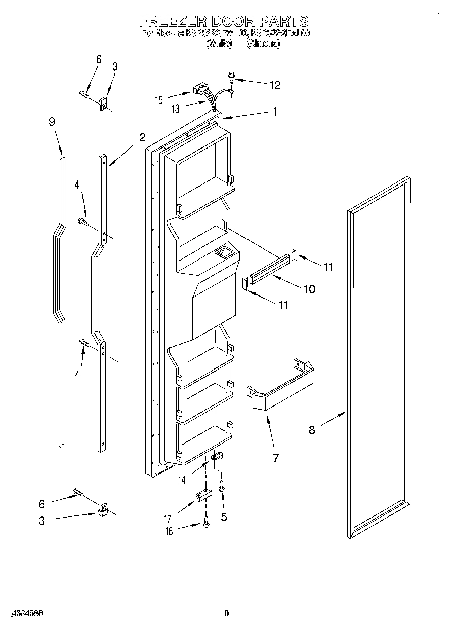 06 - FREEZER DOOR