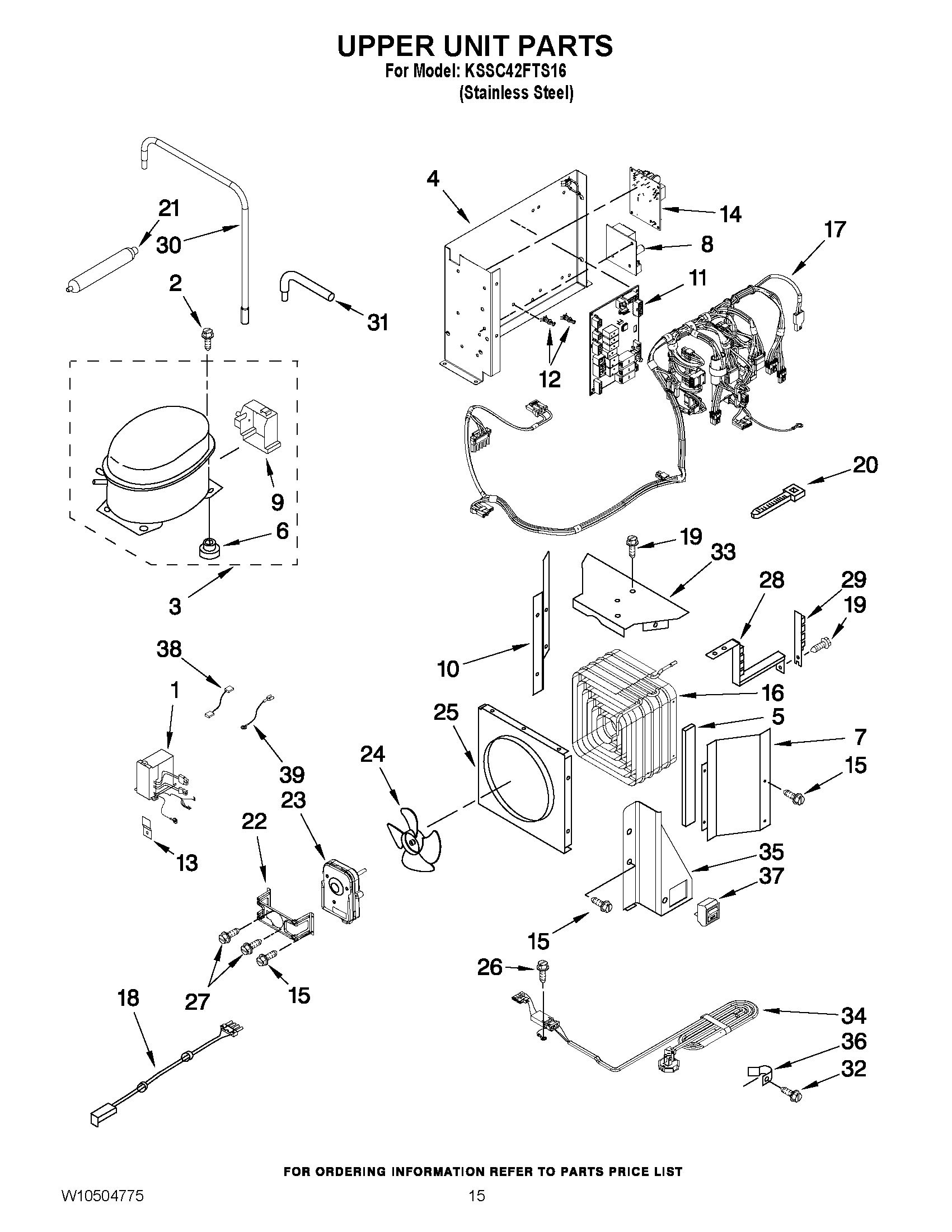 10 - UPPER UNIT PARTS