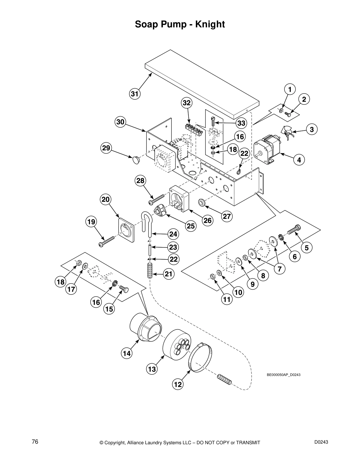 Soap Pump - Knight