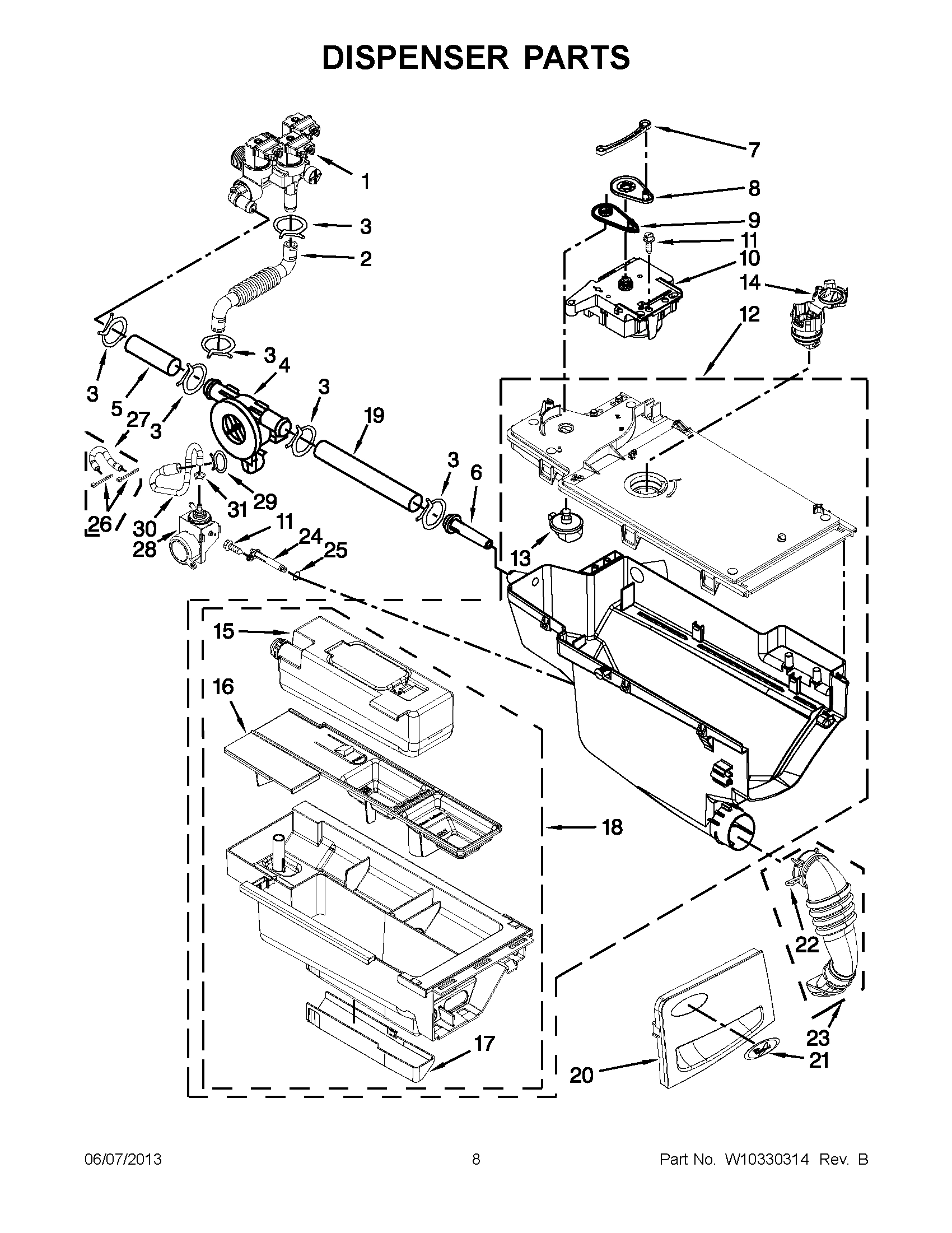 04 - DISPENSER PARTS