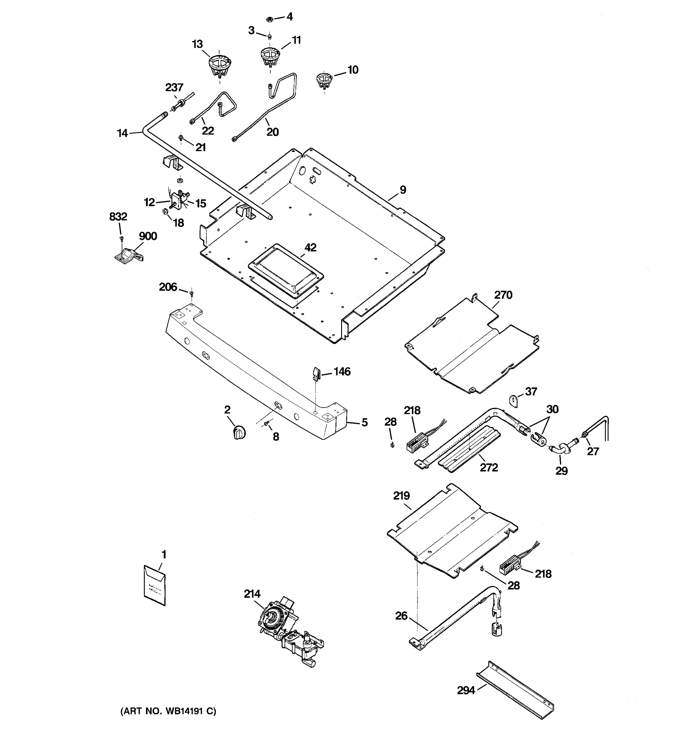 GAS & BURNER PARTS