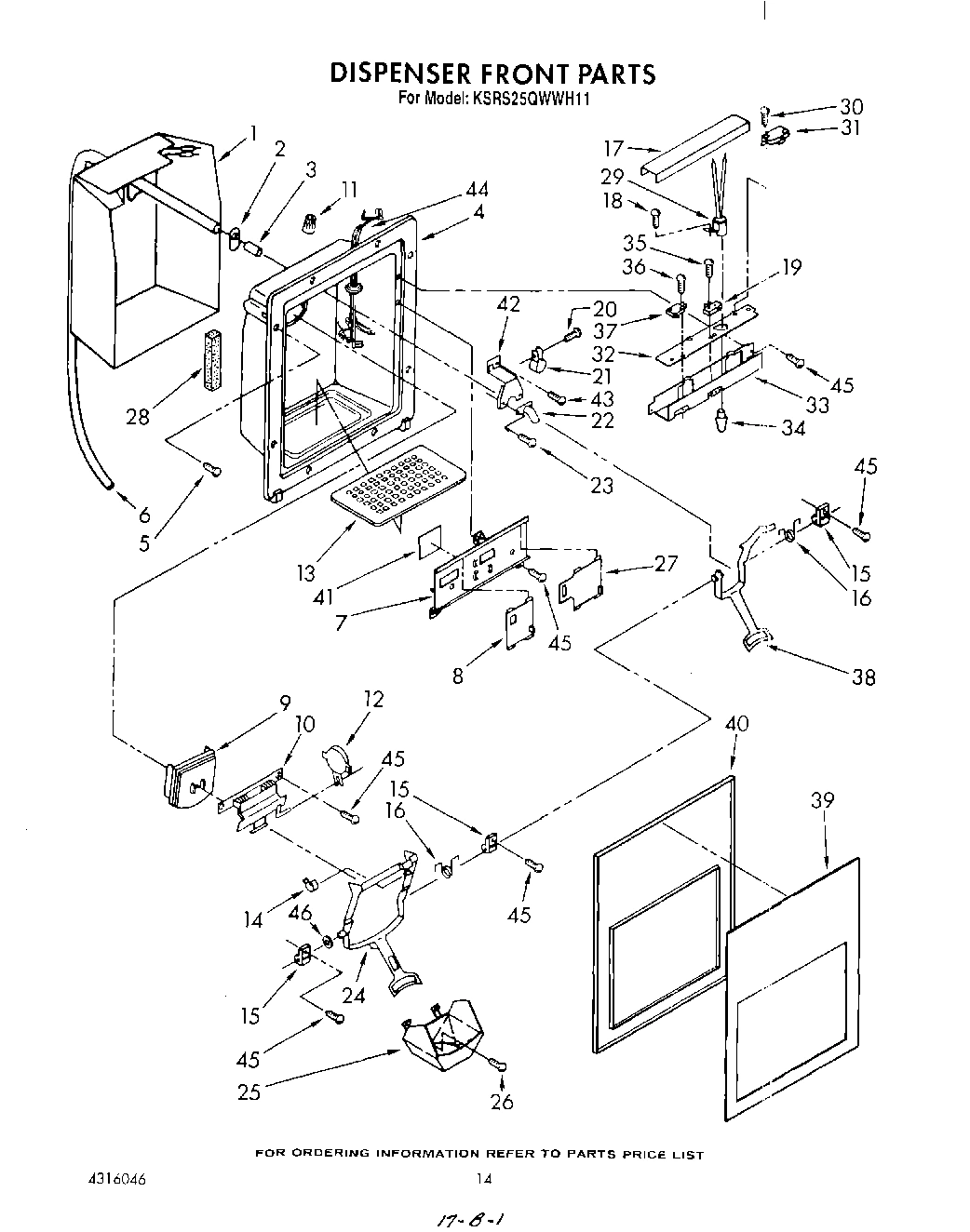 09 - DISPENSER FRONT