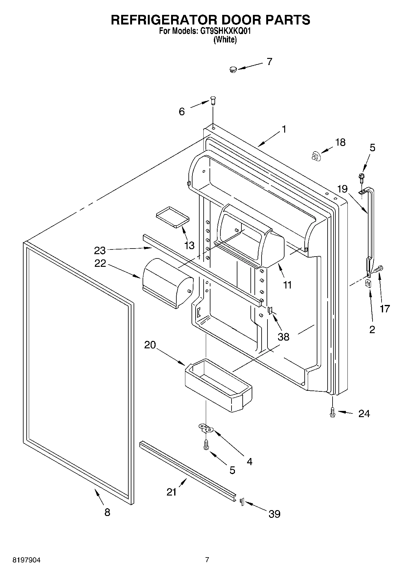 04 - REFRIGERATOR DOOR