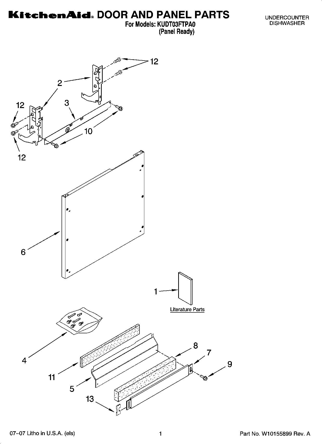 01 - DOOR AND PANEL PARTS
