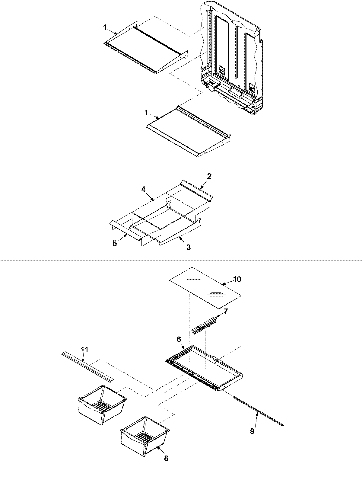 09 - REFRIGERATOR SHELVING