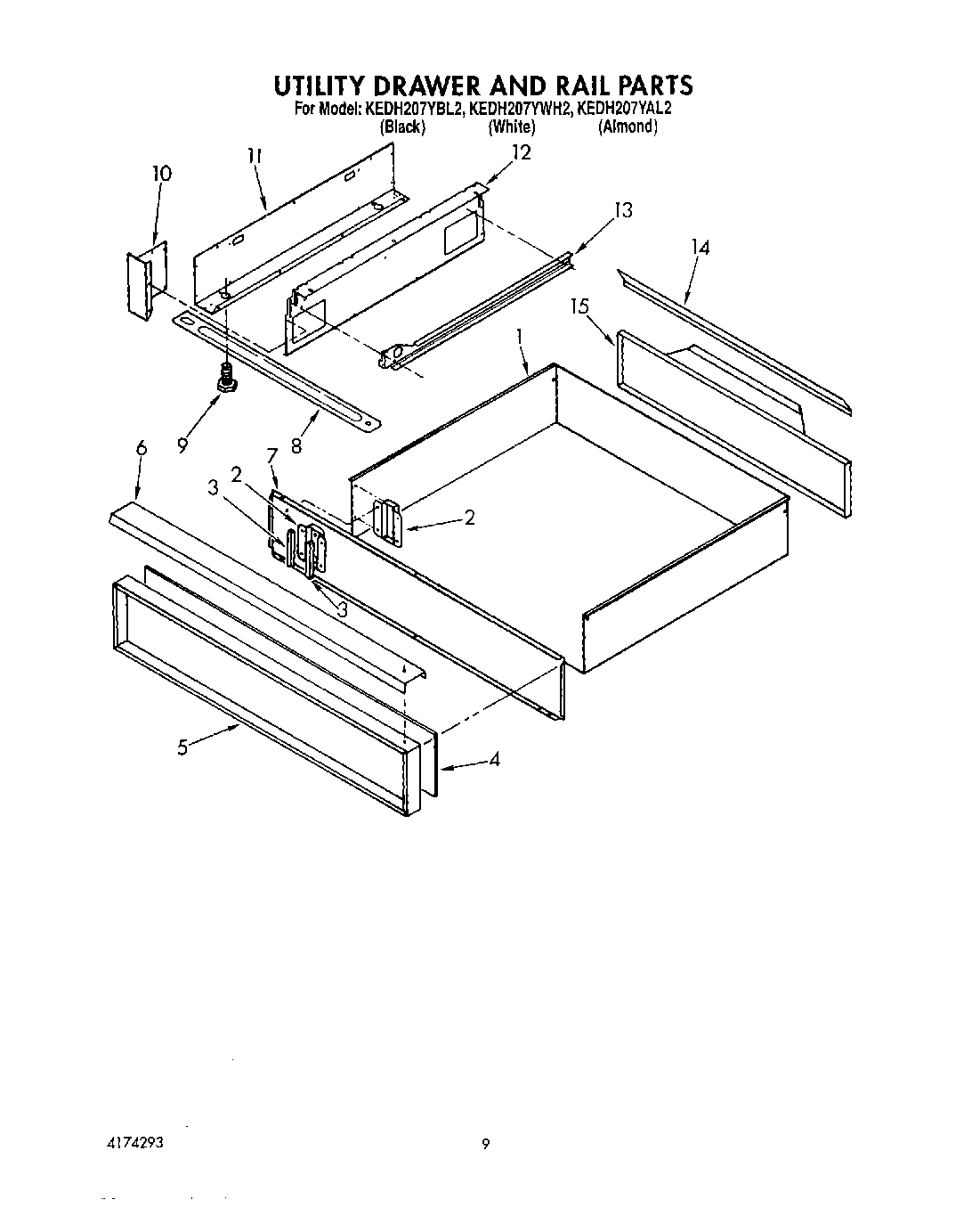 07 - UTILITY DRAWER AND RAIL
