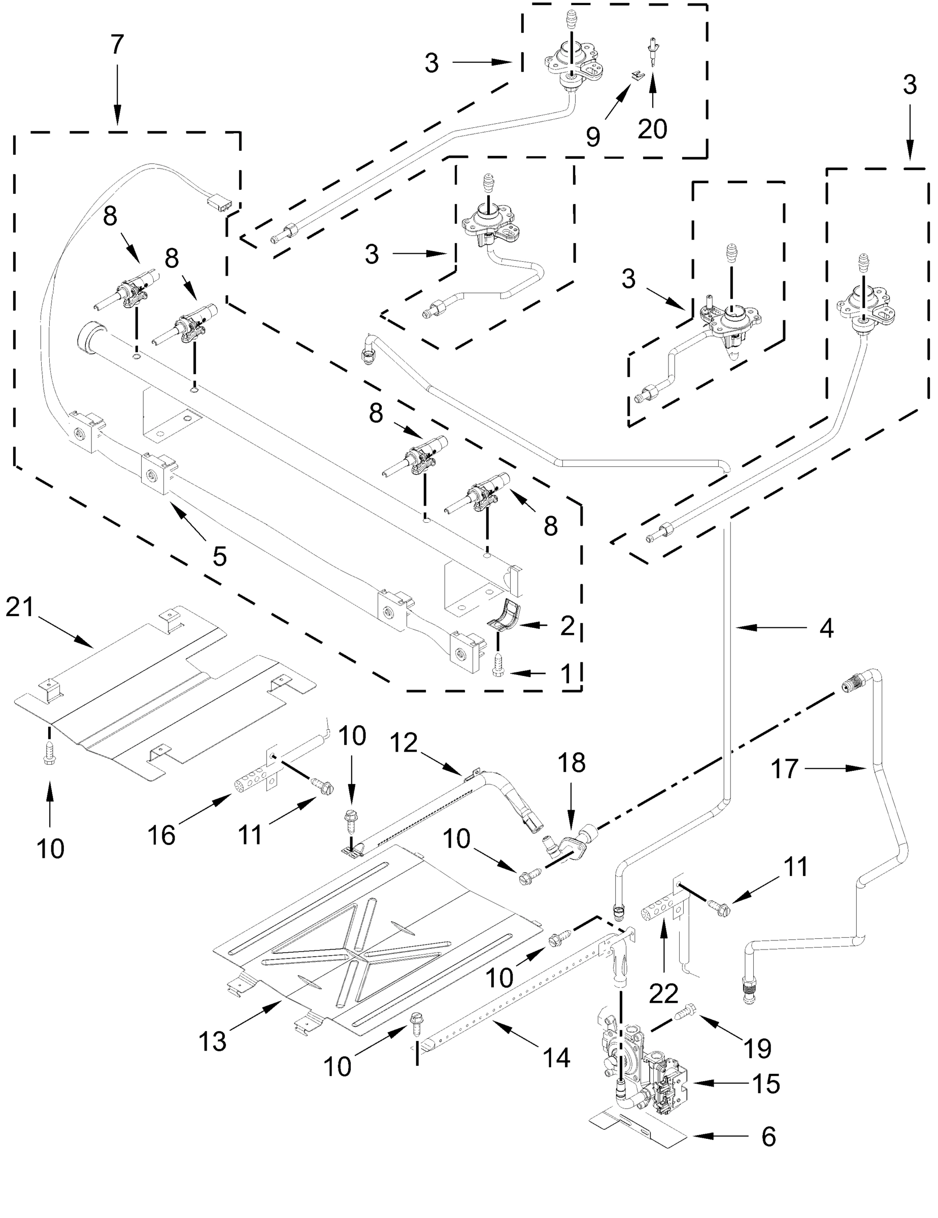 MANIFOLD PARTS