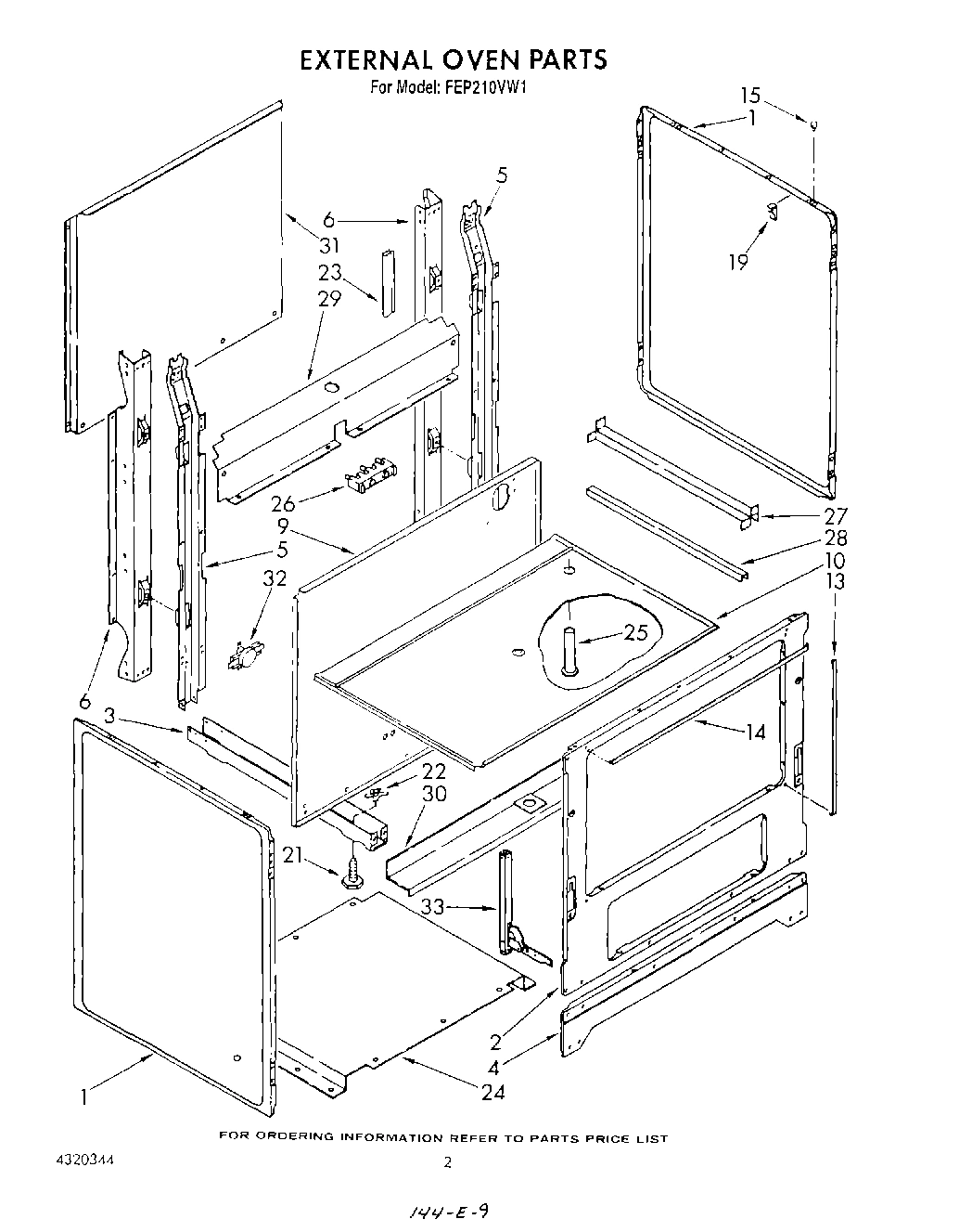 02 - EXTERNAL OVEN , LITERATURE AND OPTIONAL