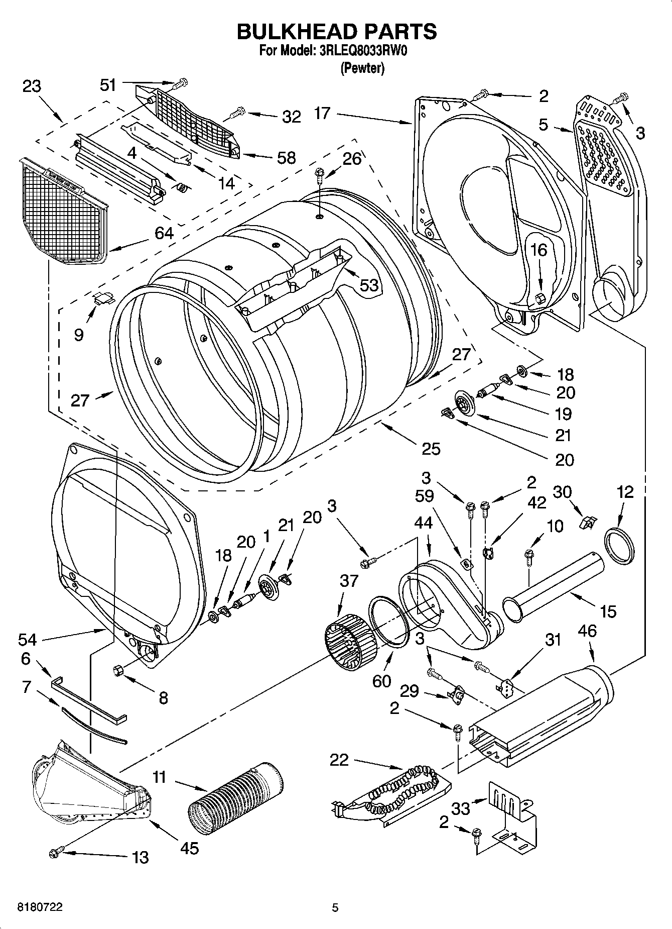 03 - BULKHEAD PARTS, OPTIONAL PARTS (NOT INCLUDED)