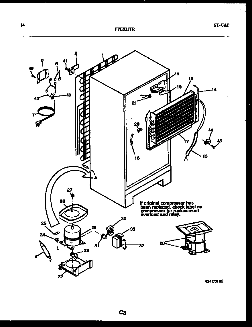 08 - SYSTEM AND AUTOMATIC DEFROST PARTS