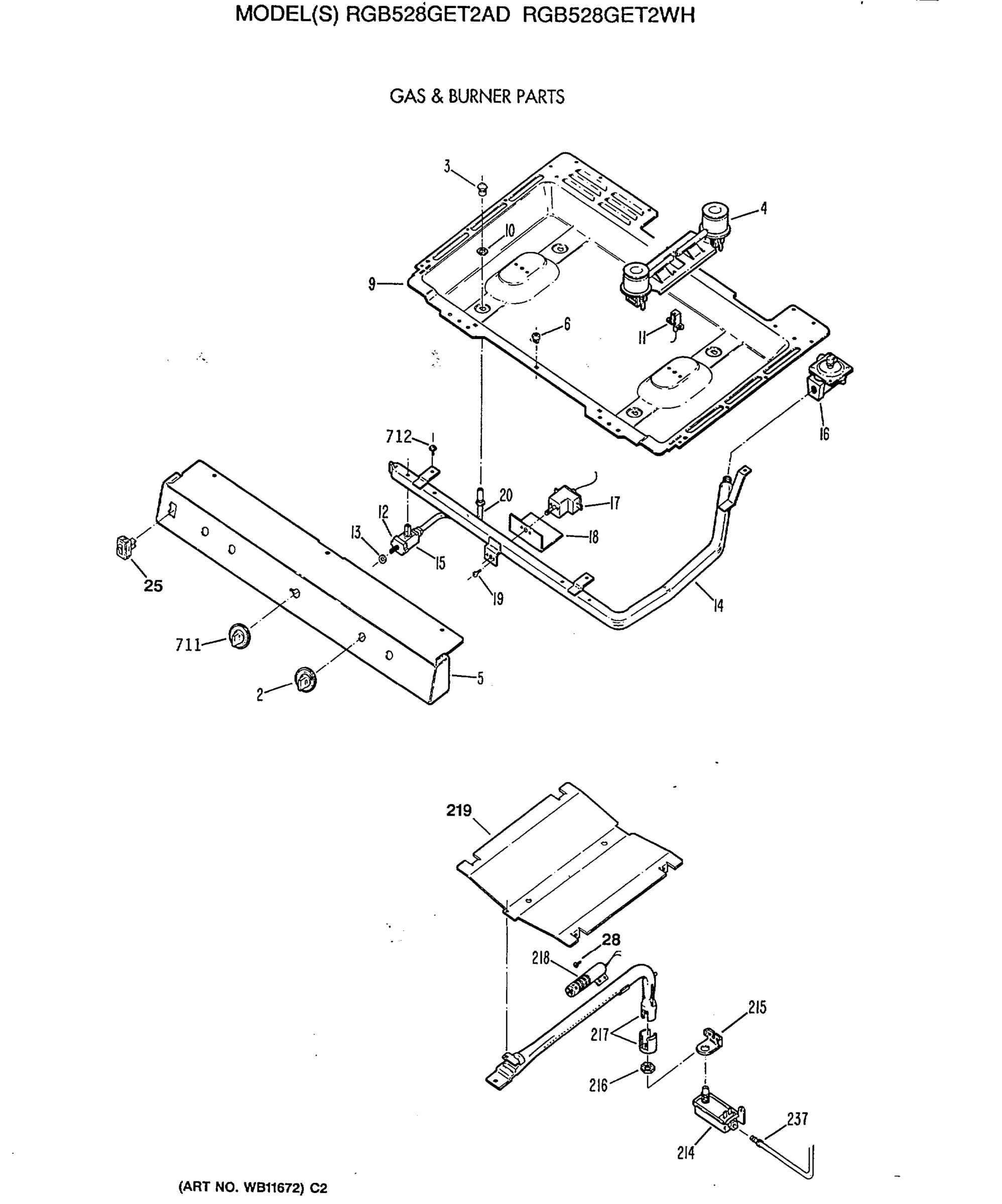 GAS & BURNER PARTS