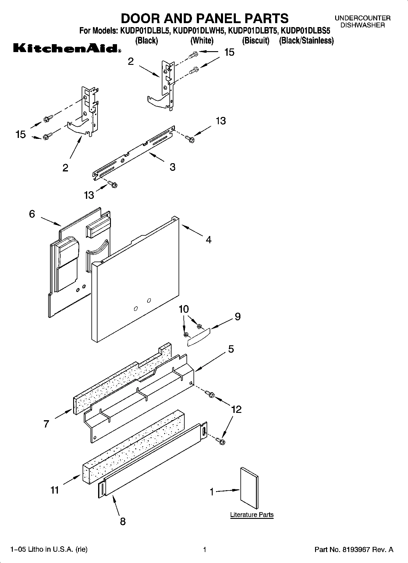 01 - DOOR AND PANEL PARTS