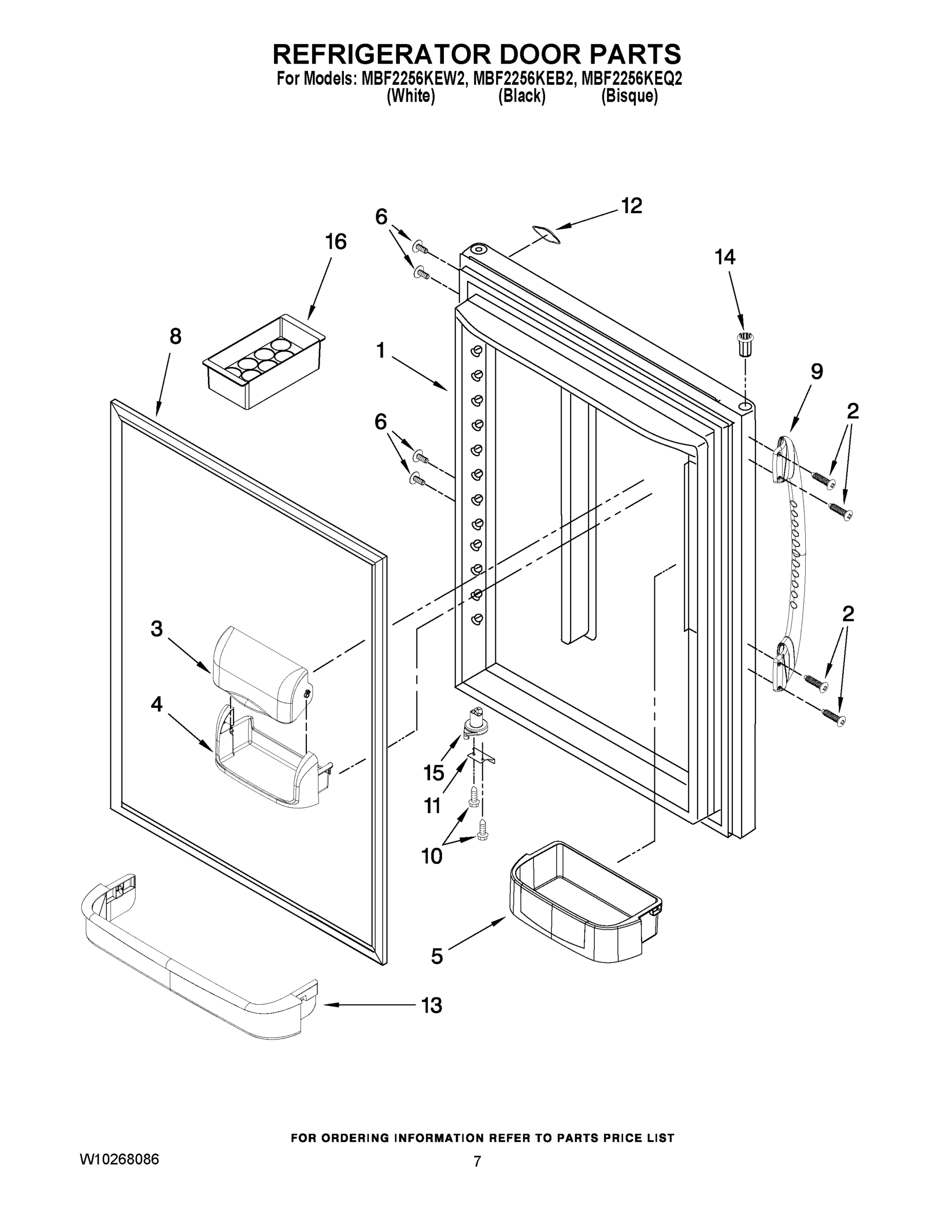 05 - REFRIGERATOR DOOR PARTS