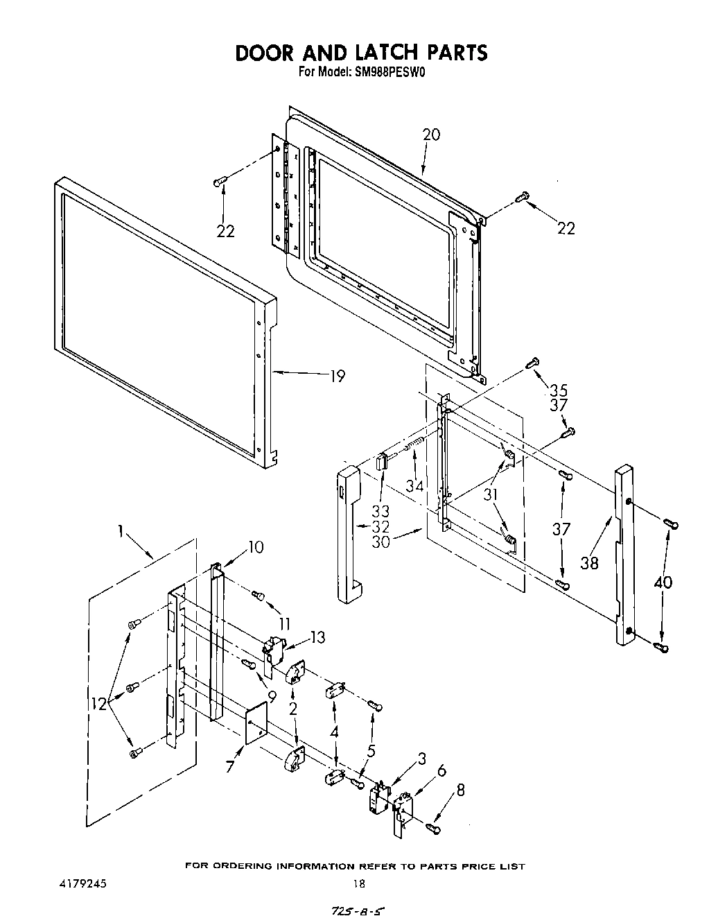 12 - DOOR AND LATCH
