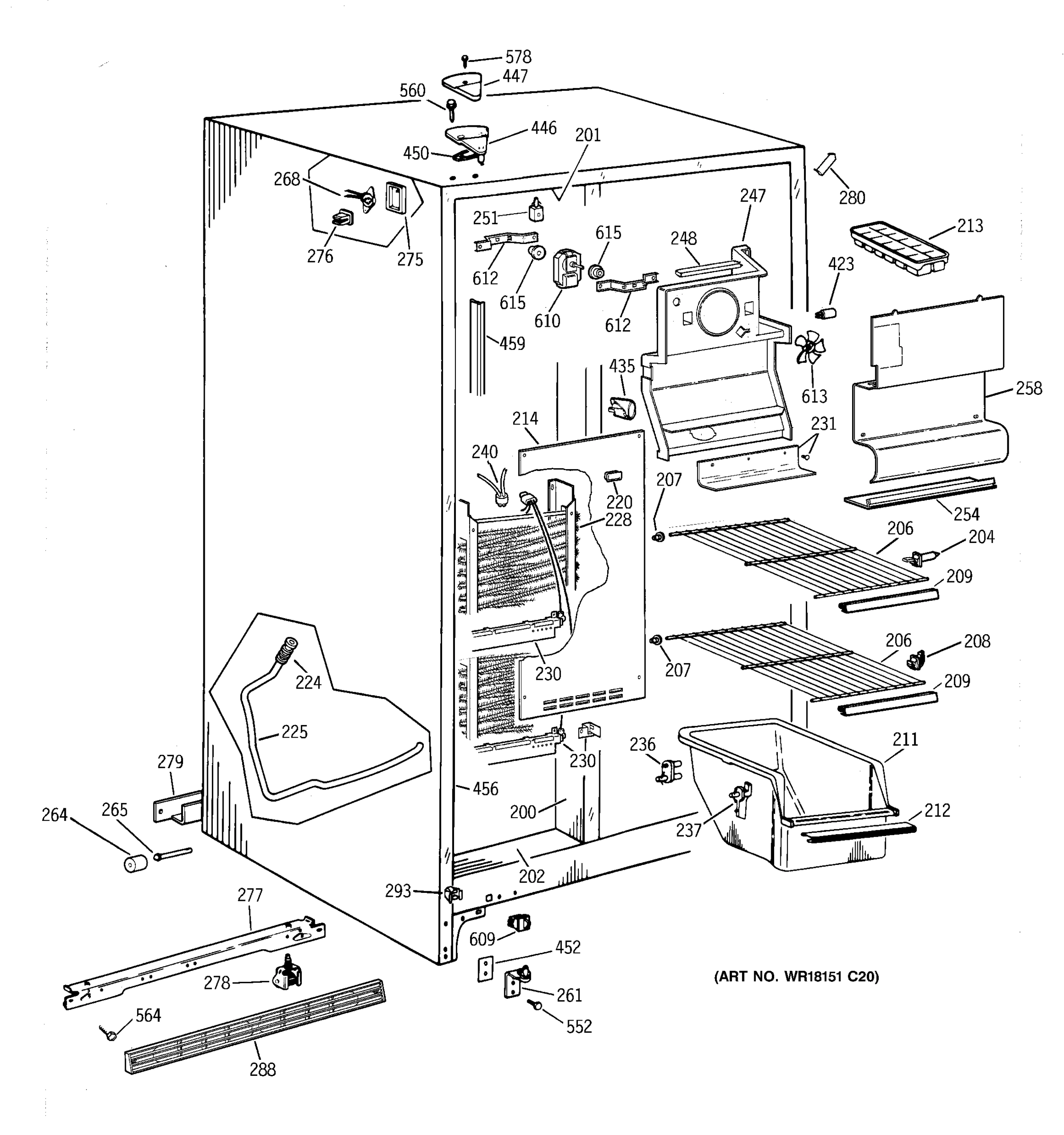 FREEZER SECTION