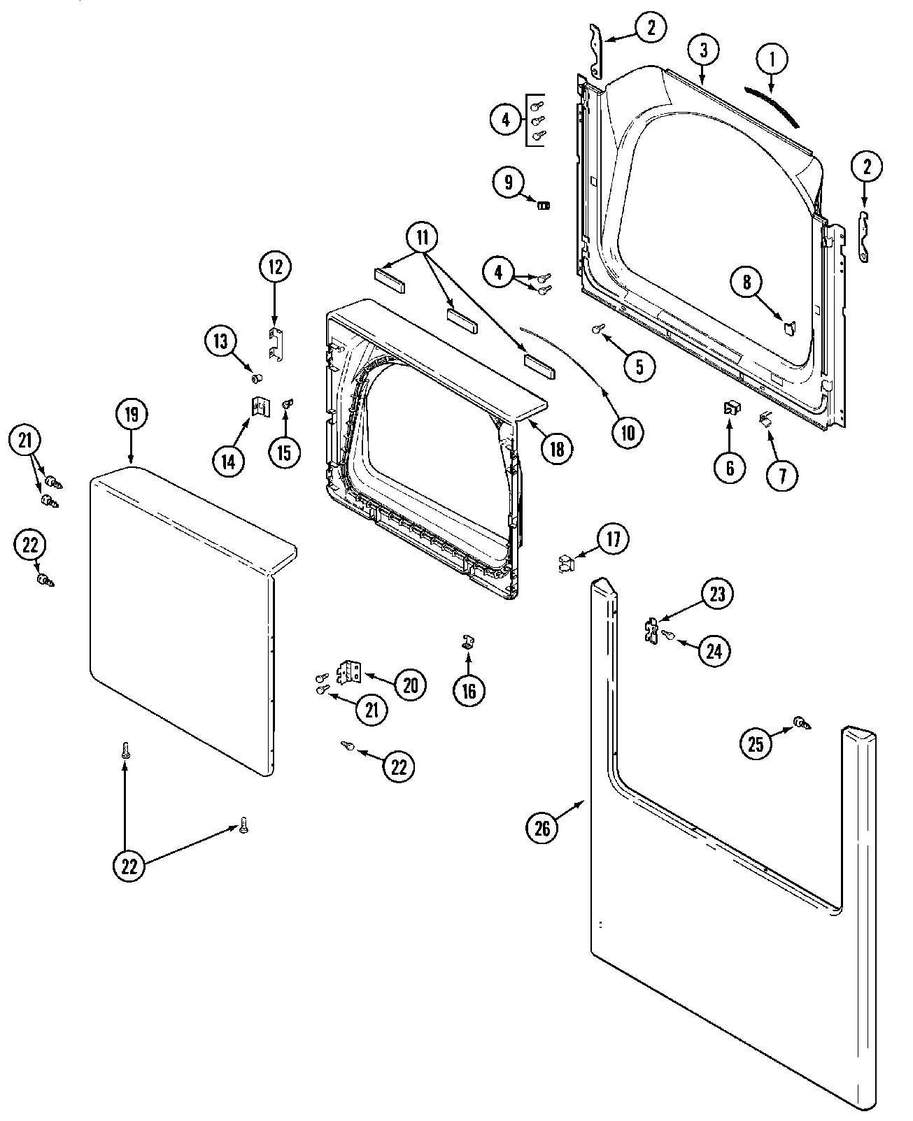 04 - DOOR (MDG16CSSAW)