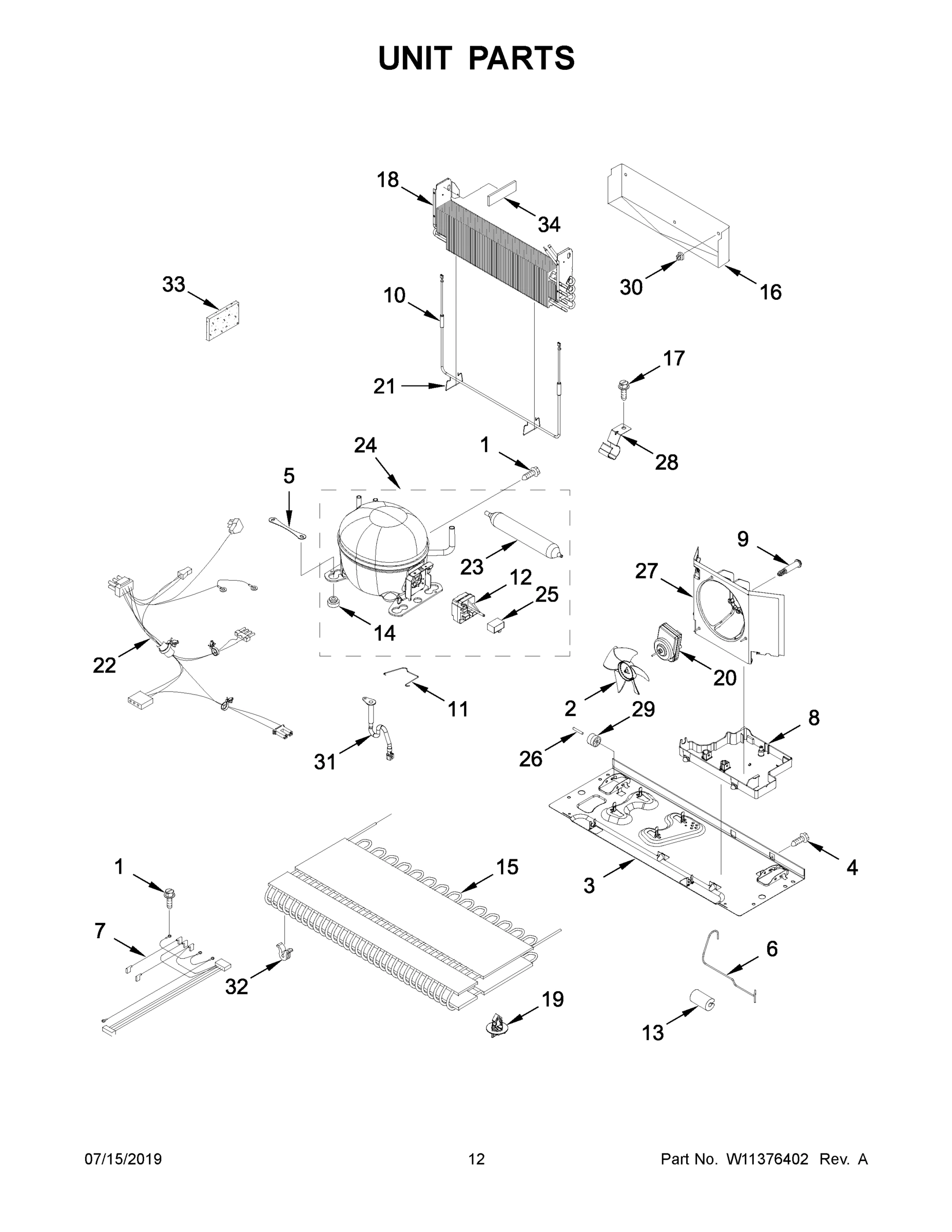 07 - UNIT PARTS