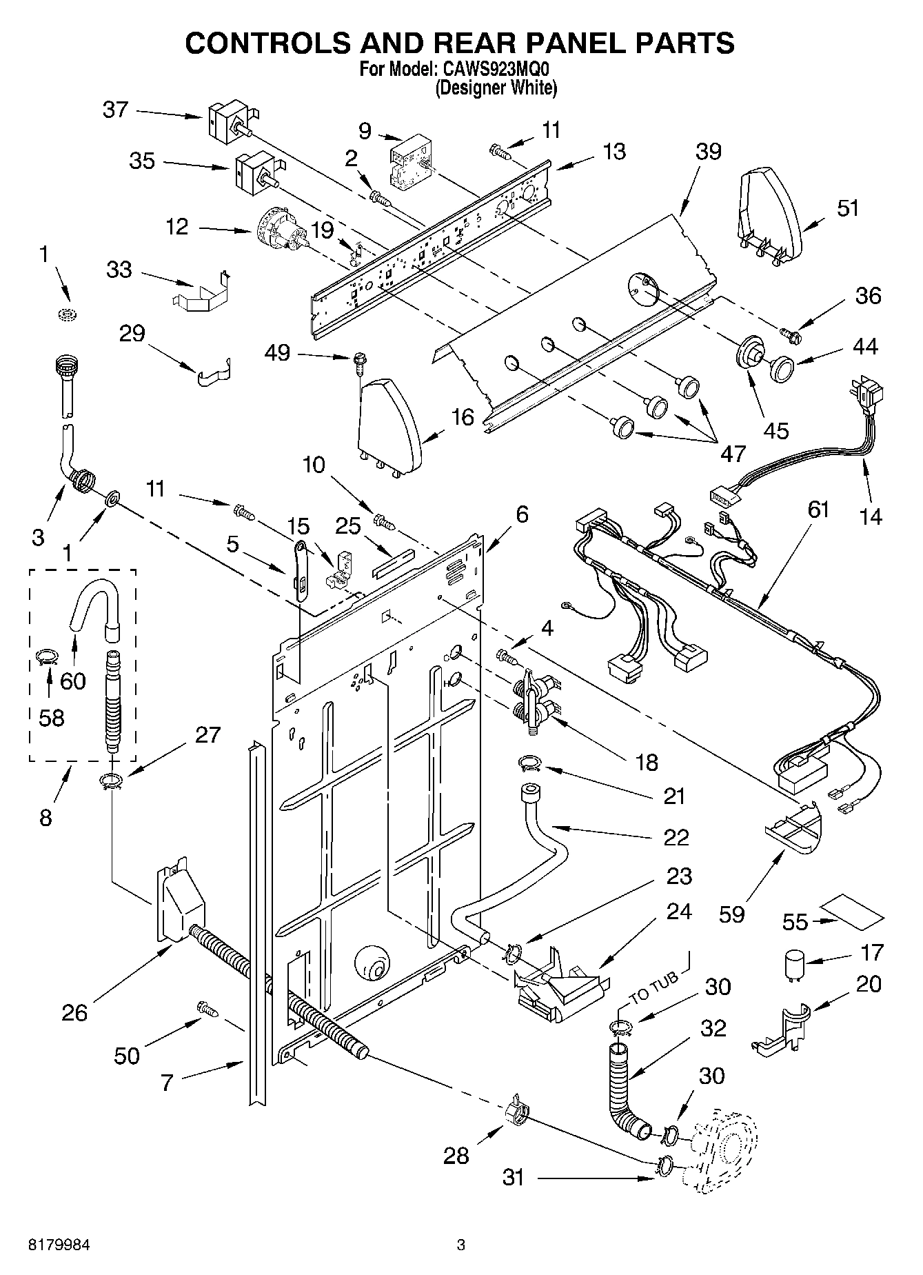 02 - CONTROLS AND REAR PANEL PARTS
