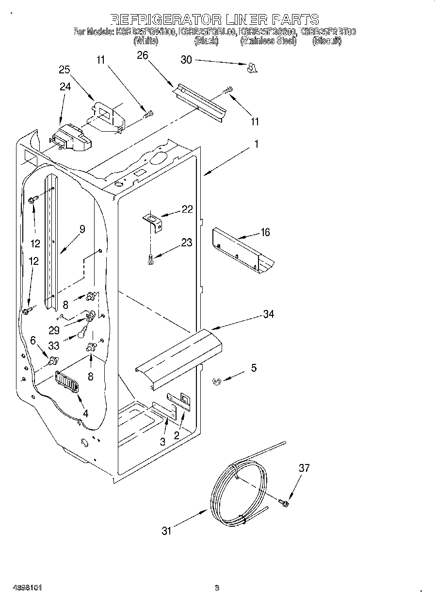 02 - REFRIGERATOR LINER
