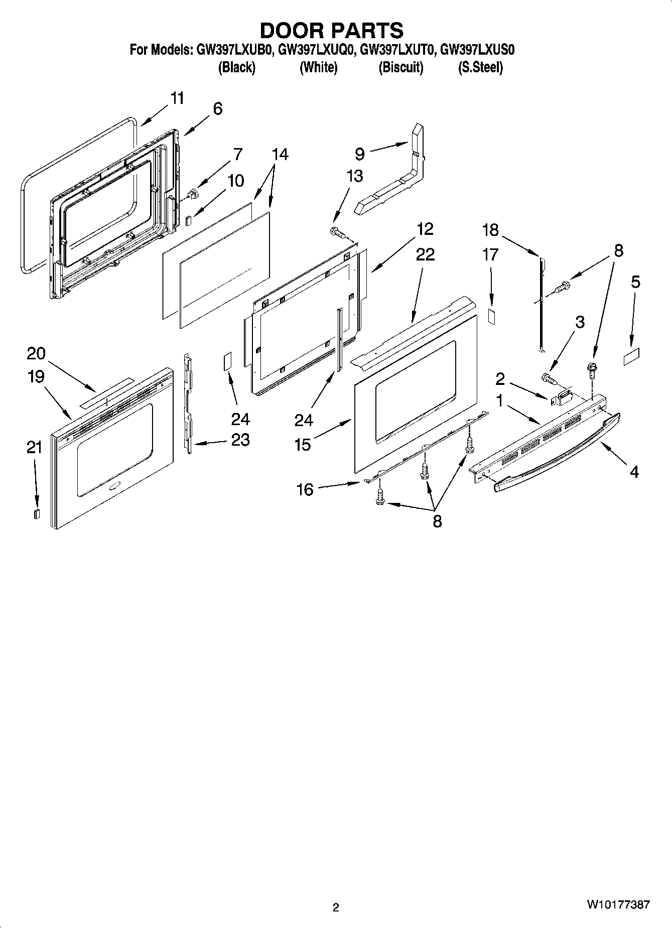 02 - DOOR PARTS