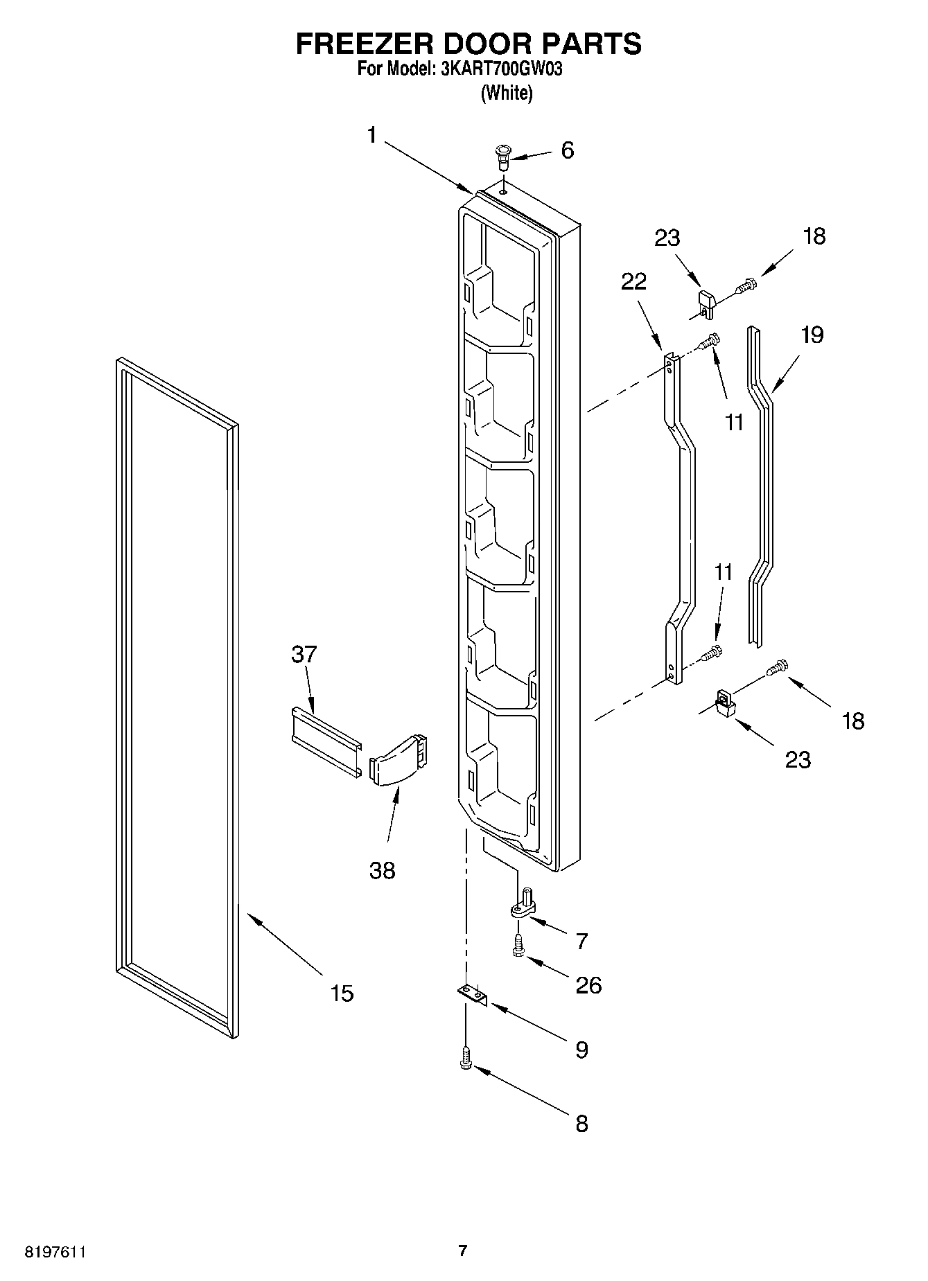05 - FREEZER DOOR