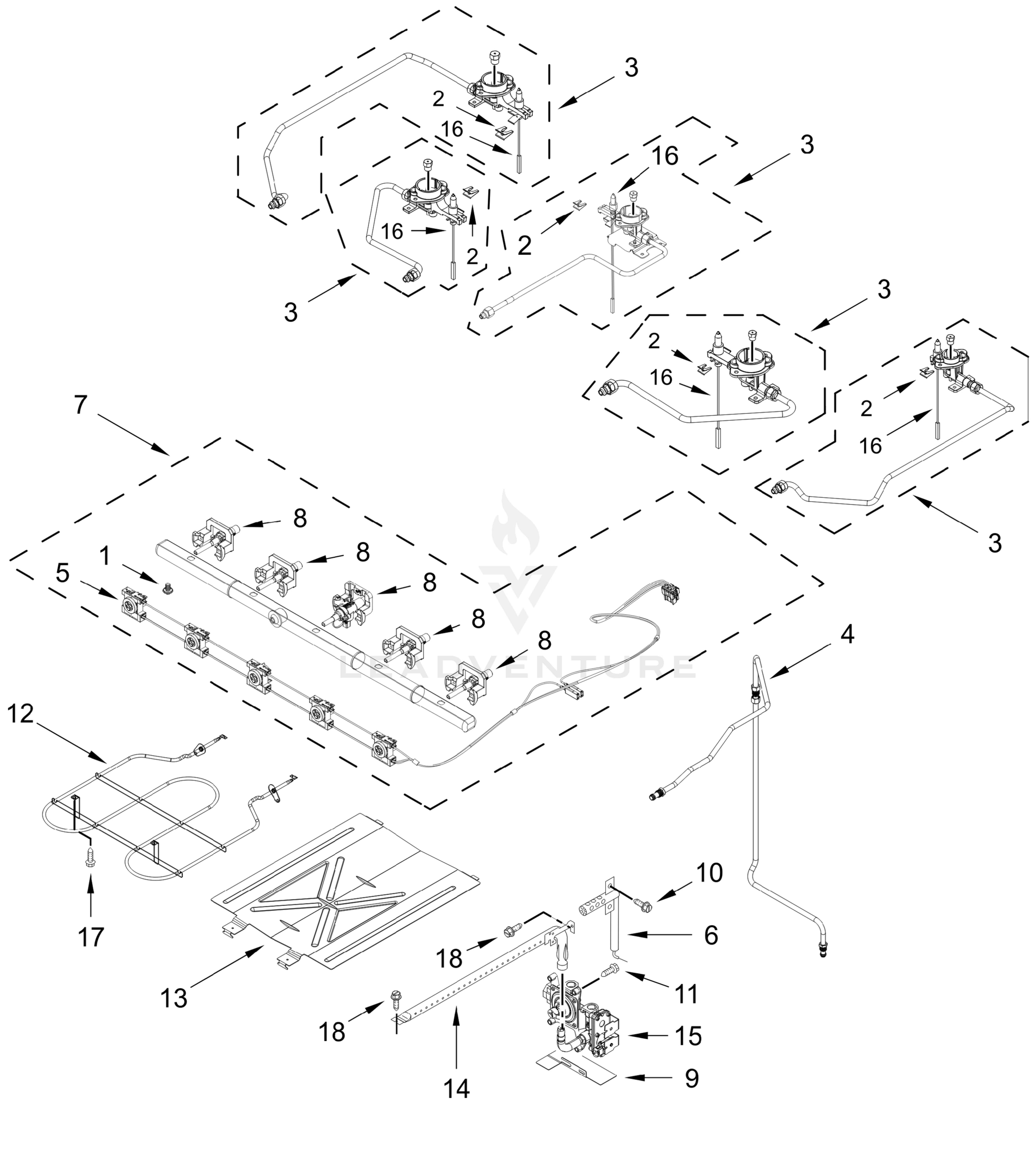 MANIFOLD PARTS