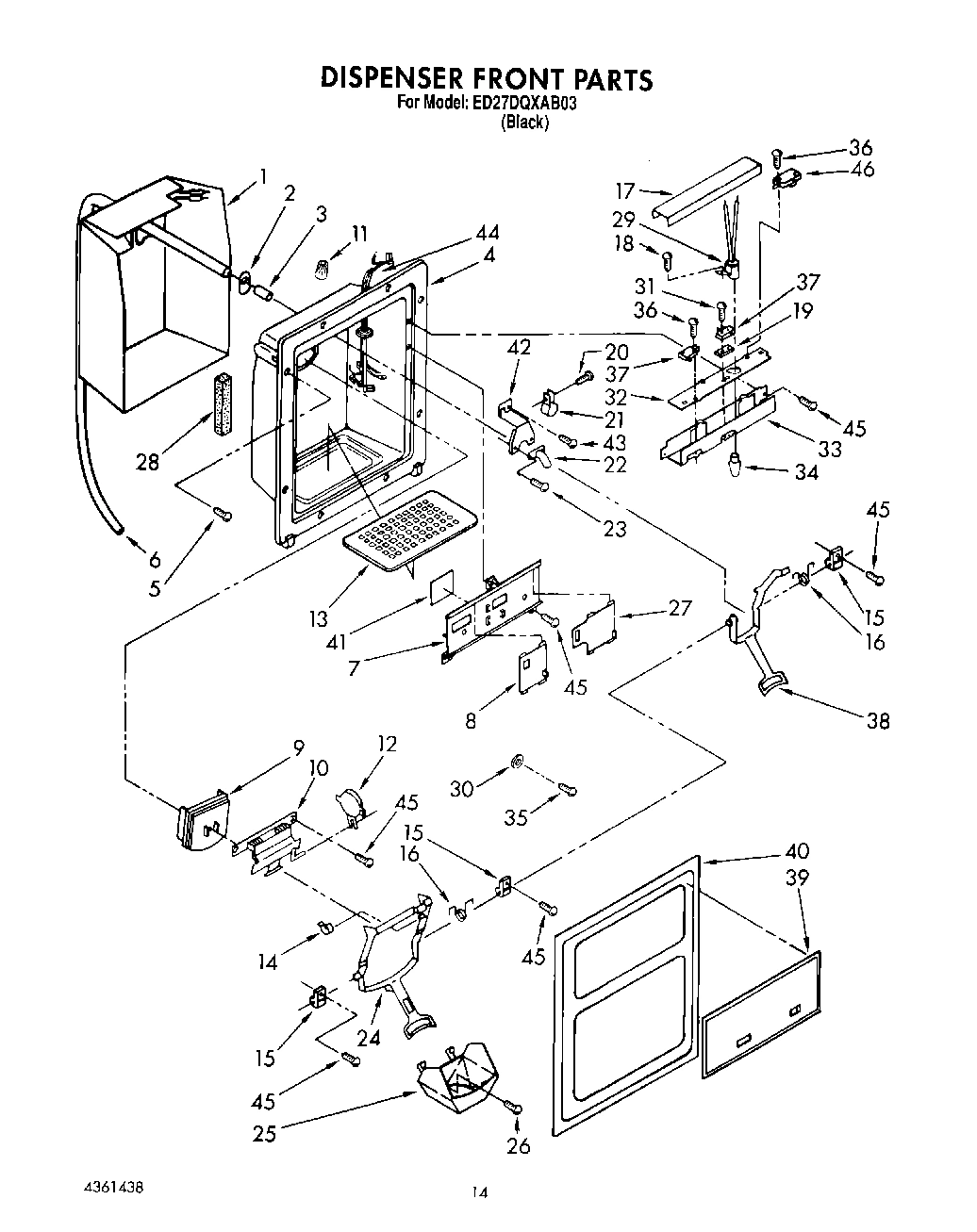 08 - DISPENSER FRONT