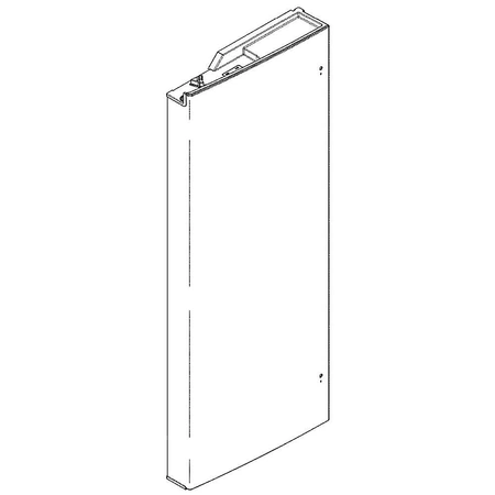 WR78X30268 GE Refrigerator Dispenser Door Ass