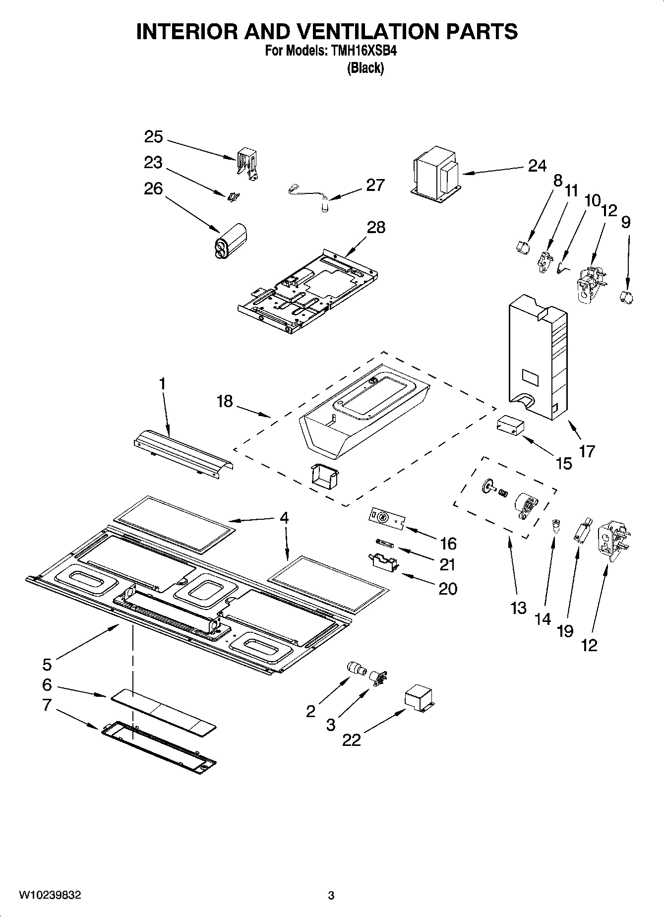 03 - INTERIOR AND VENTILATION PARTS