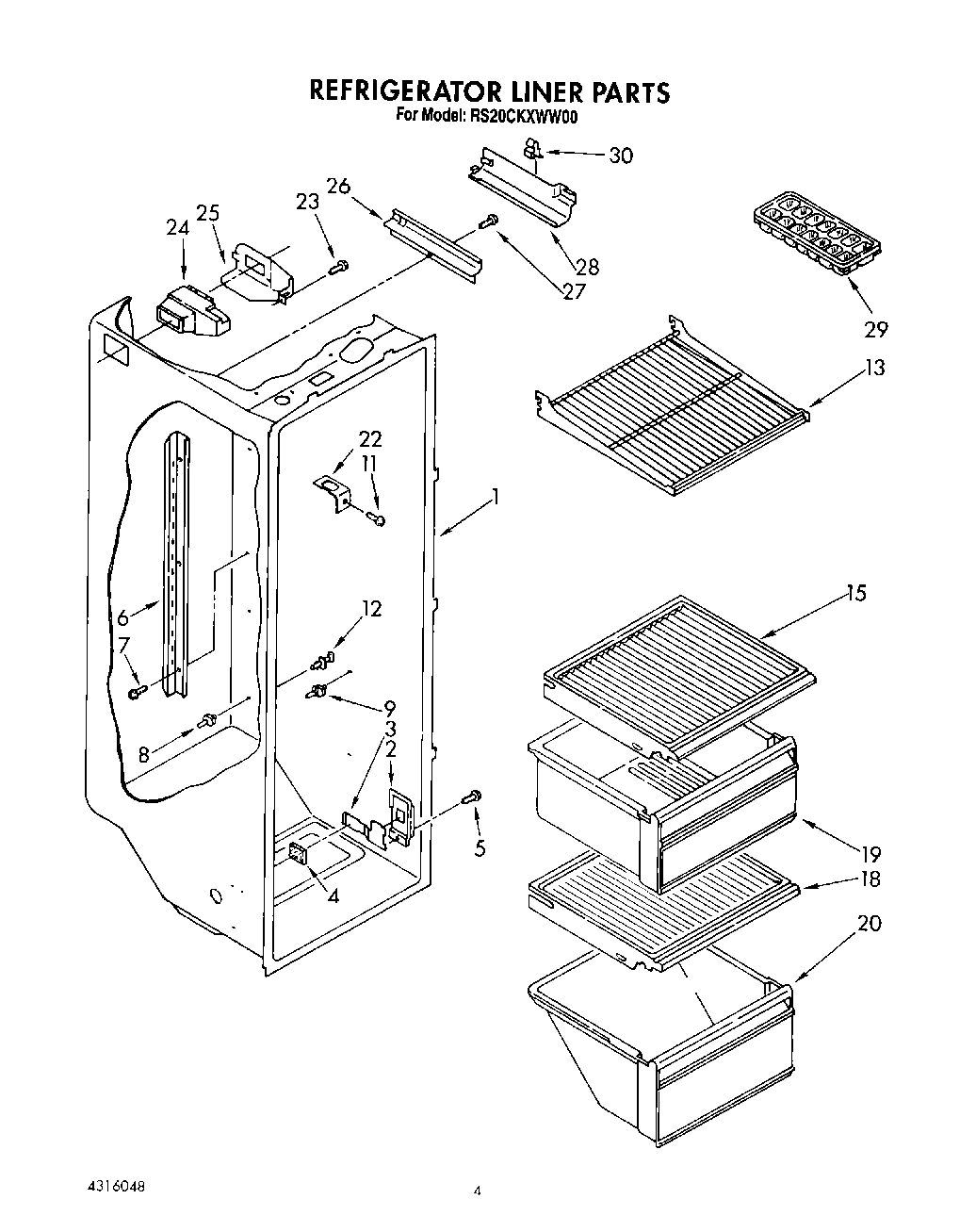 03 - REFRIGERATOR LINER