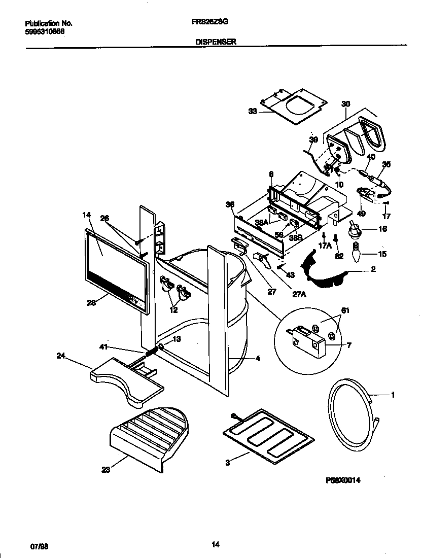 08 - ICE & WATER DISPENSER