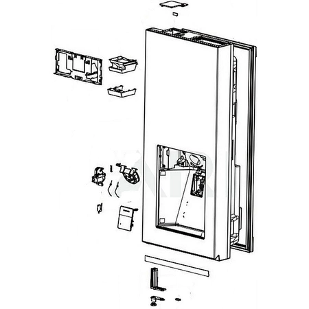 ADD75195802 LG Refrigerator Door Foam Assembl