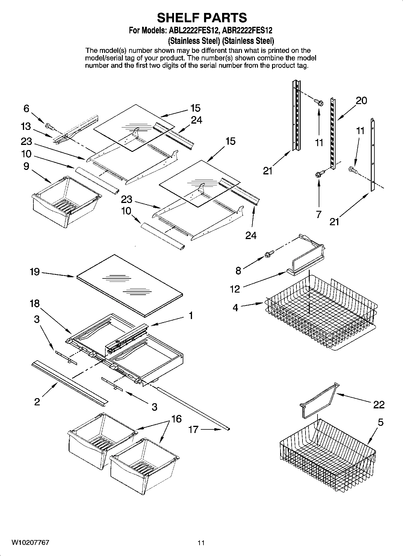 07 - SHELF PARTS